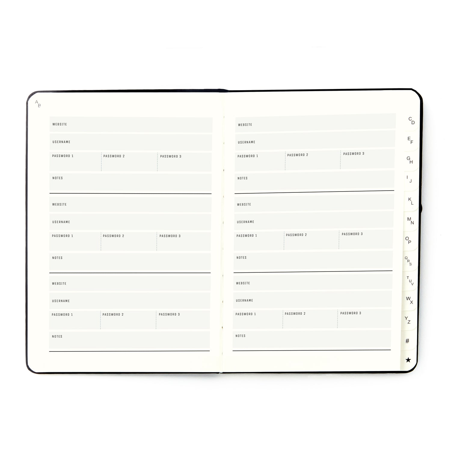 Boost Productivity with a Work Password Book
