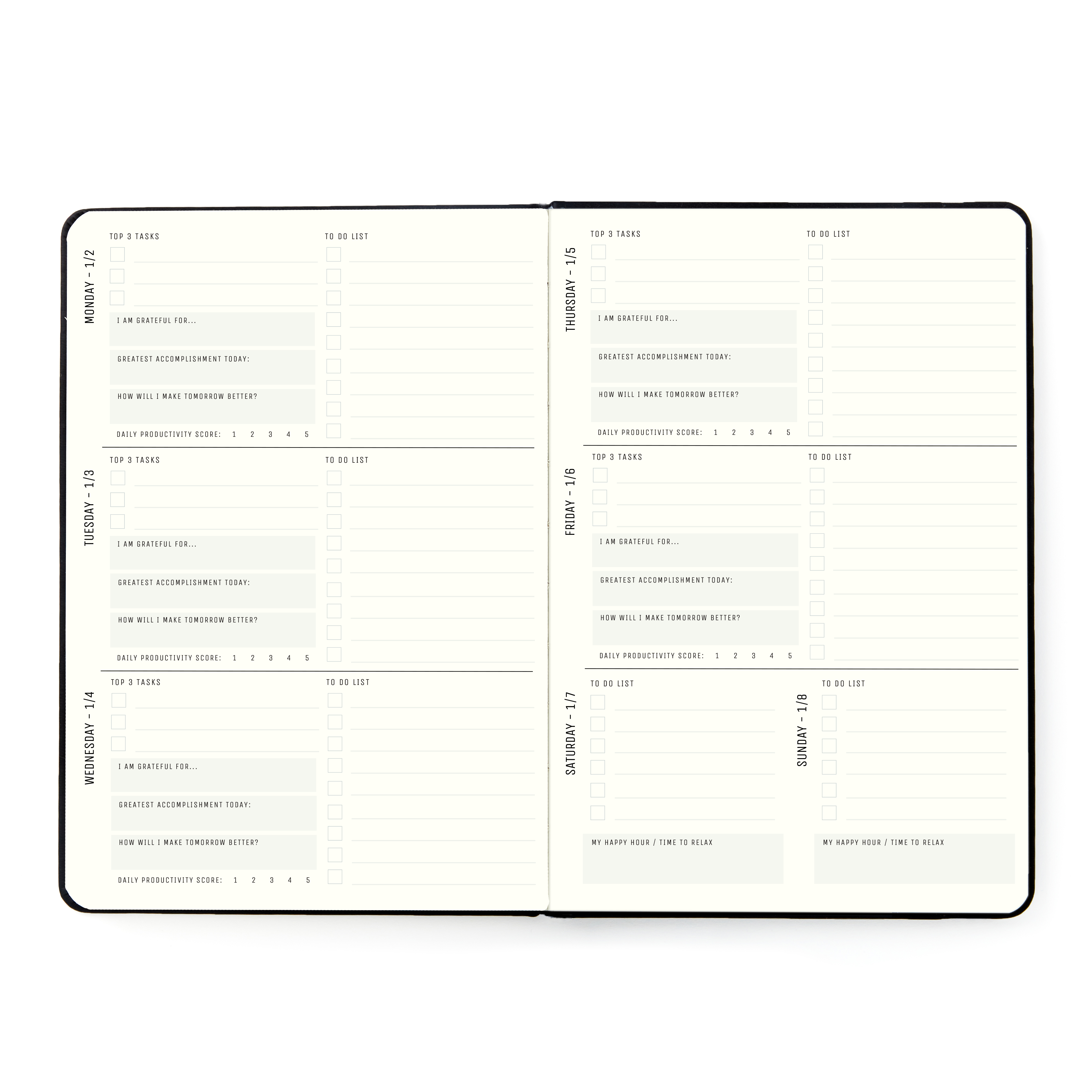 Fostering Creativity with a Productivity Planner