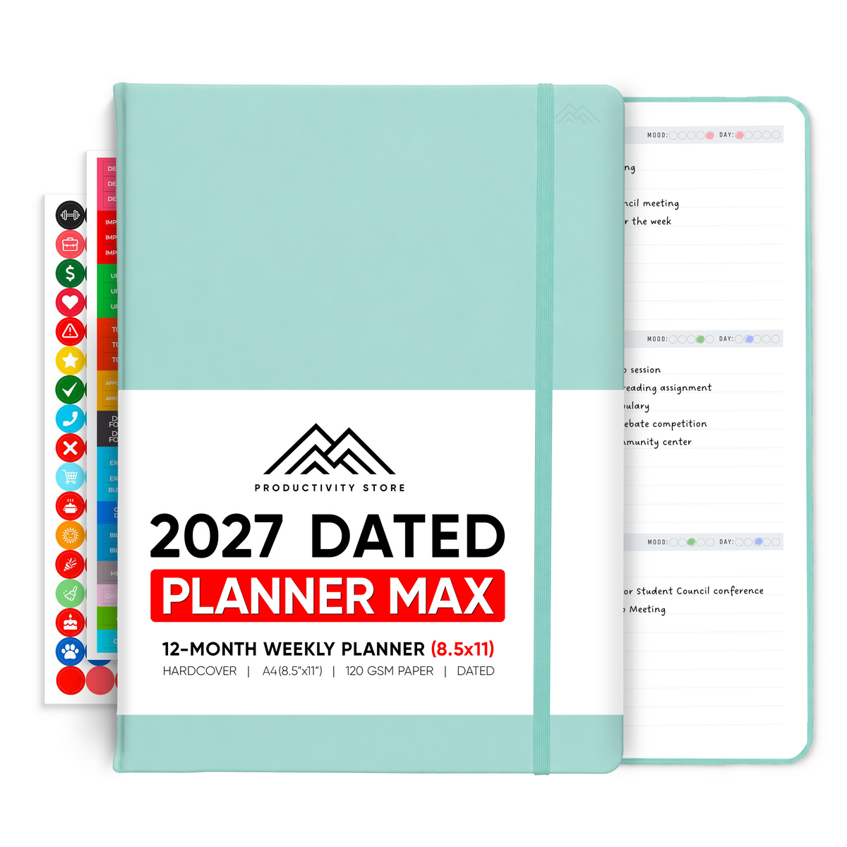 2027 Dated Weekly Planner Pro & Pro Max – Pre-Order