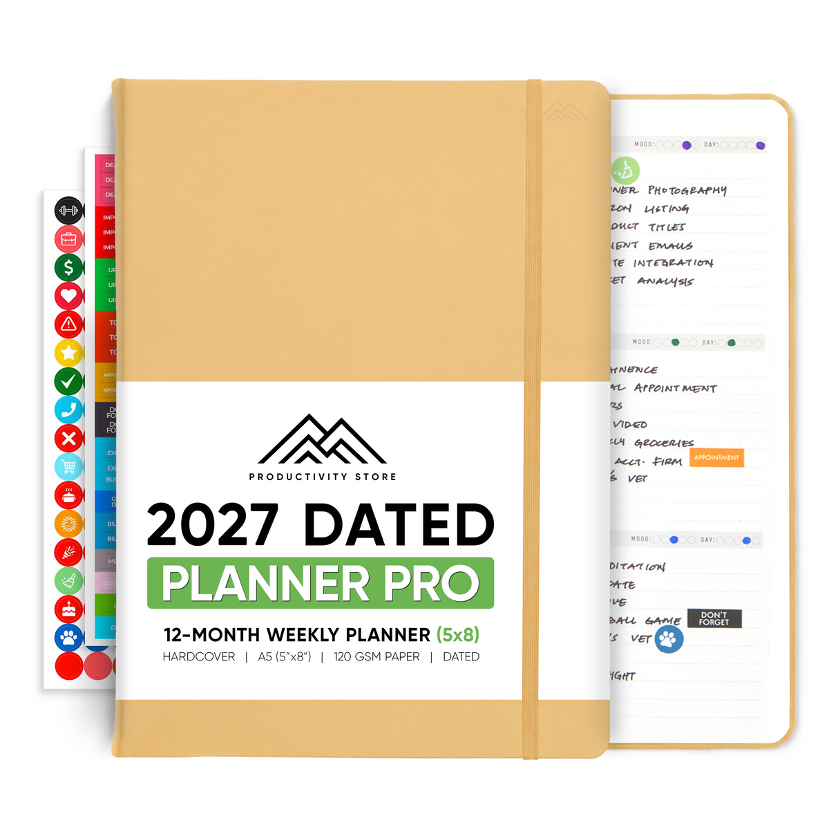 2027 Dated Weekly Planner Pro & Pro Max – Pre-Order