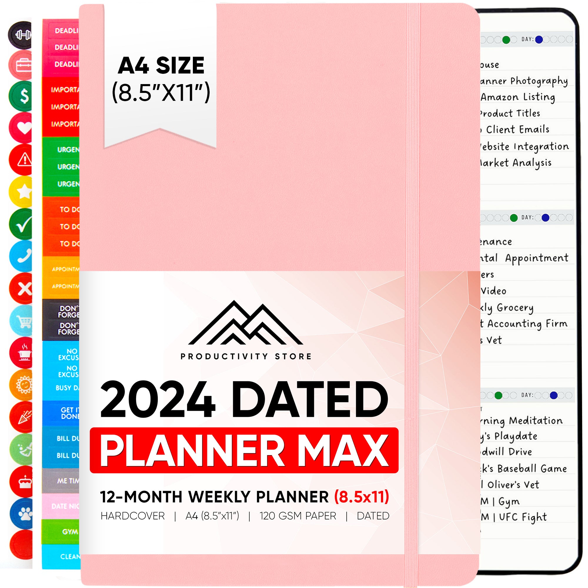 Productivity Store 2025 Planner (Planner Pro & Pro Max)