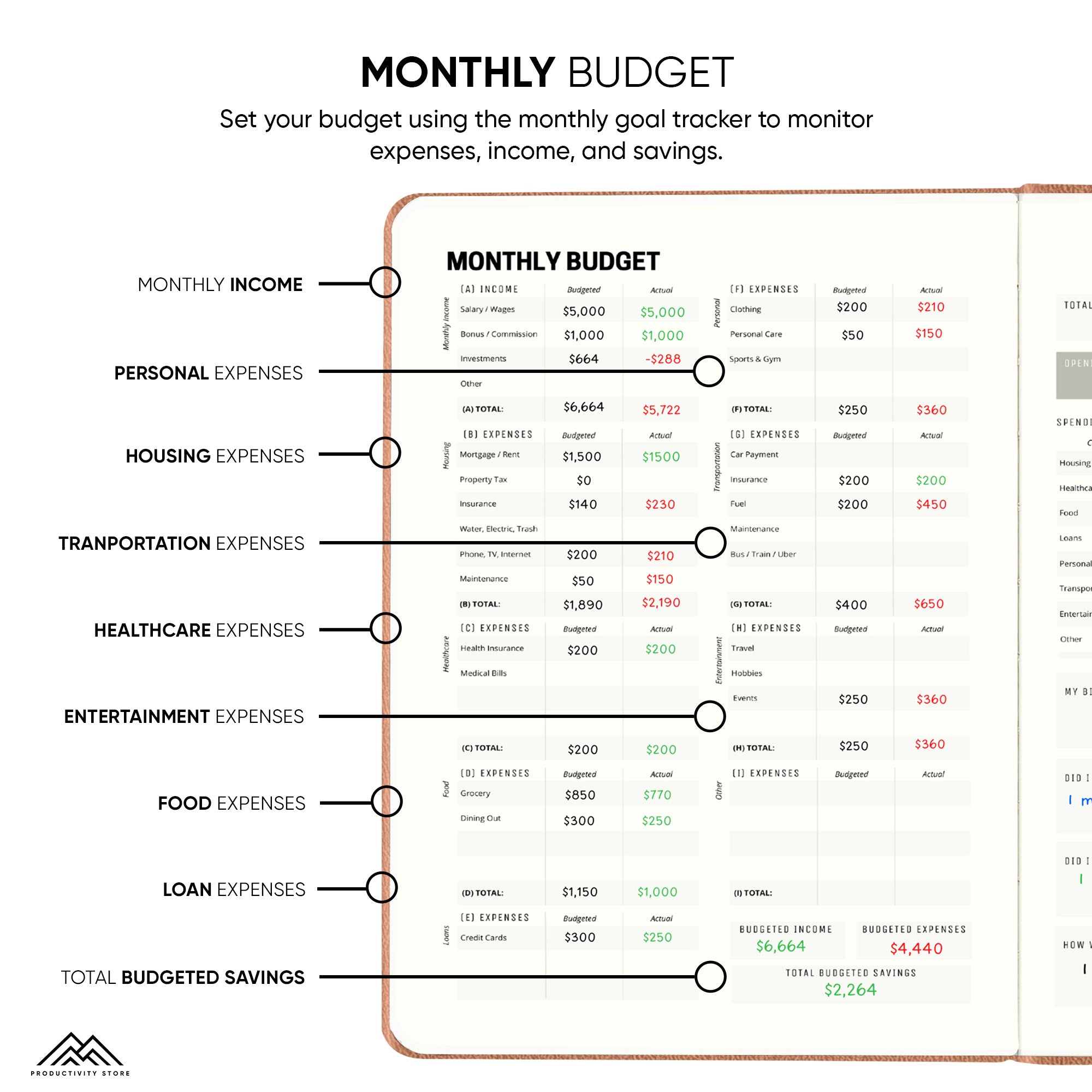 Budget Planner & Budget Book