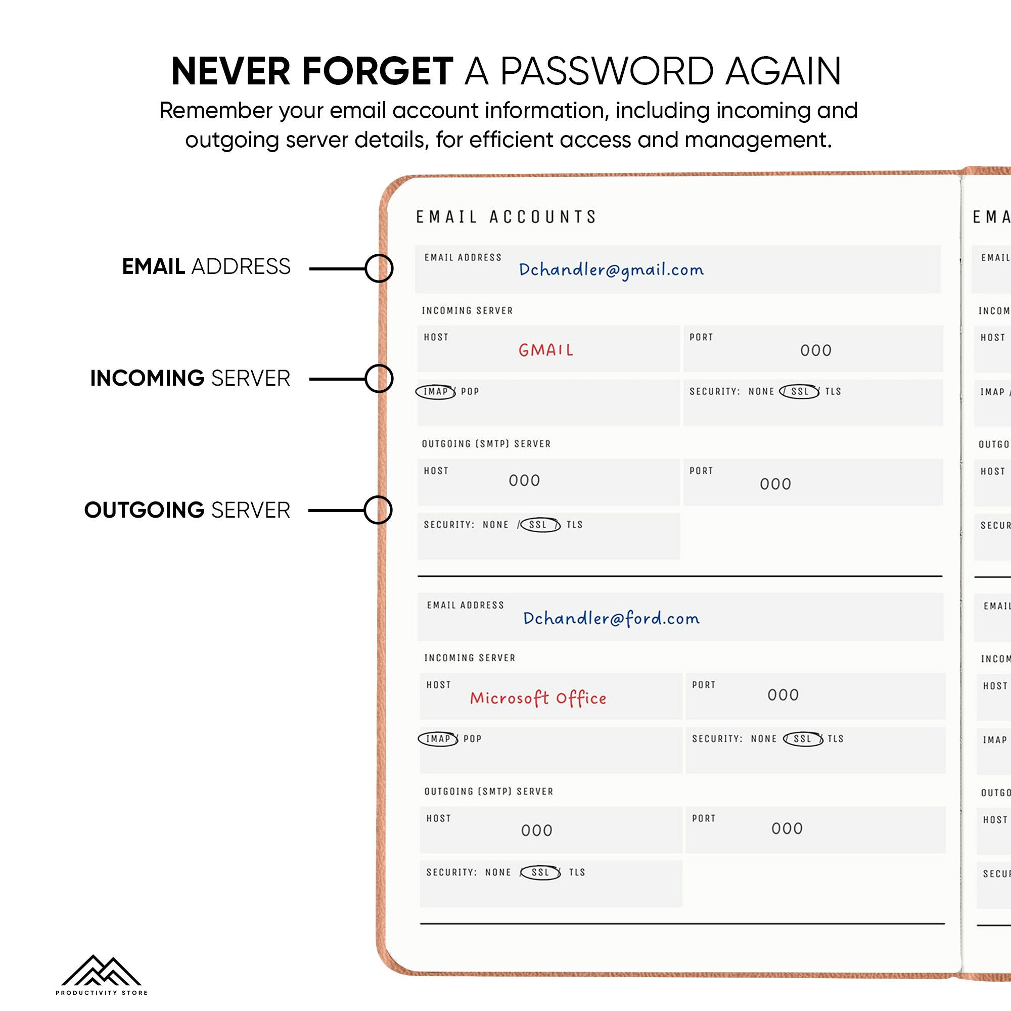 Password Book (Medium)