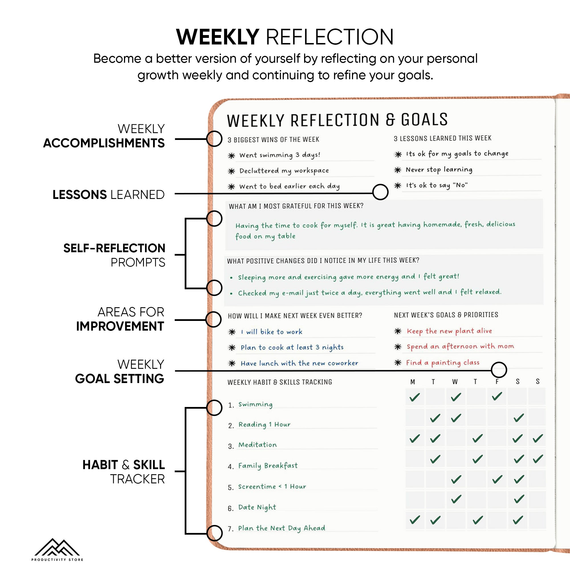 Productivity Store Gratitude Journal