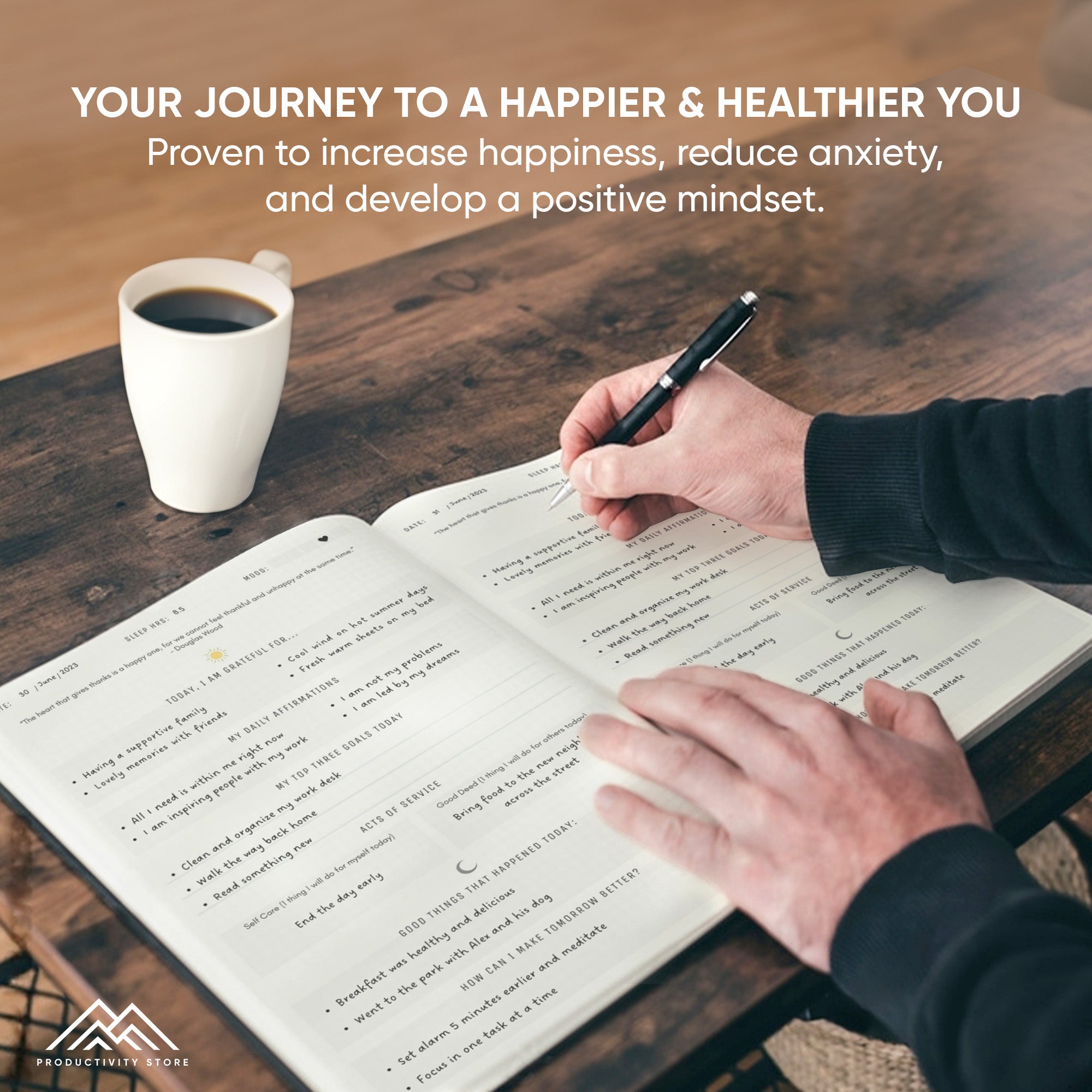 Productivity Store Gratitude Journal