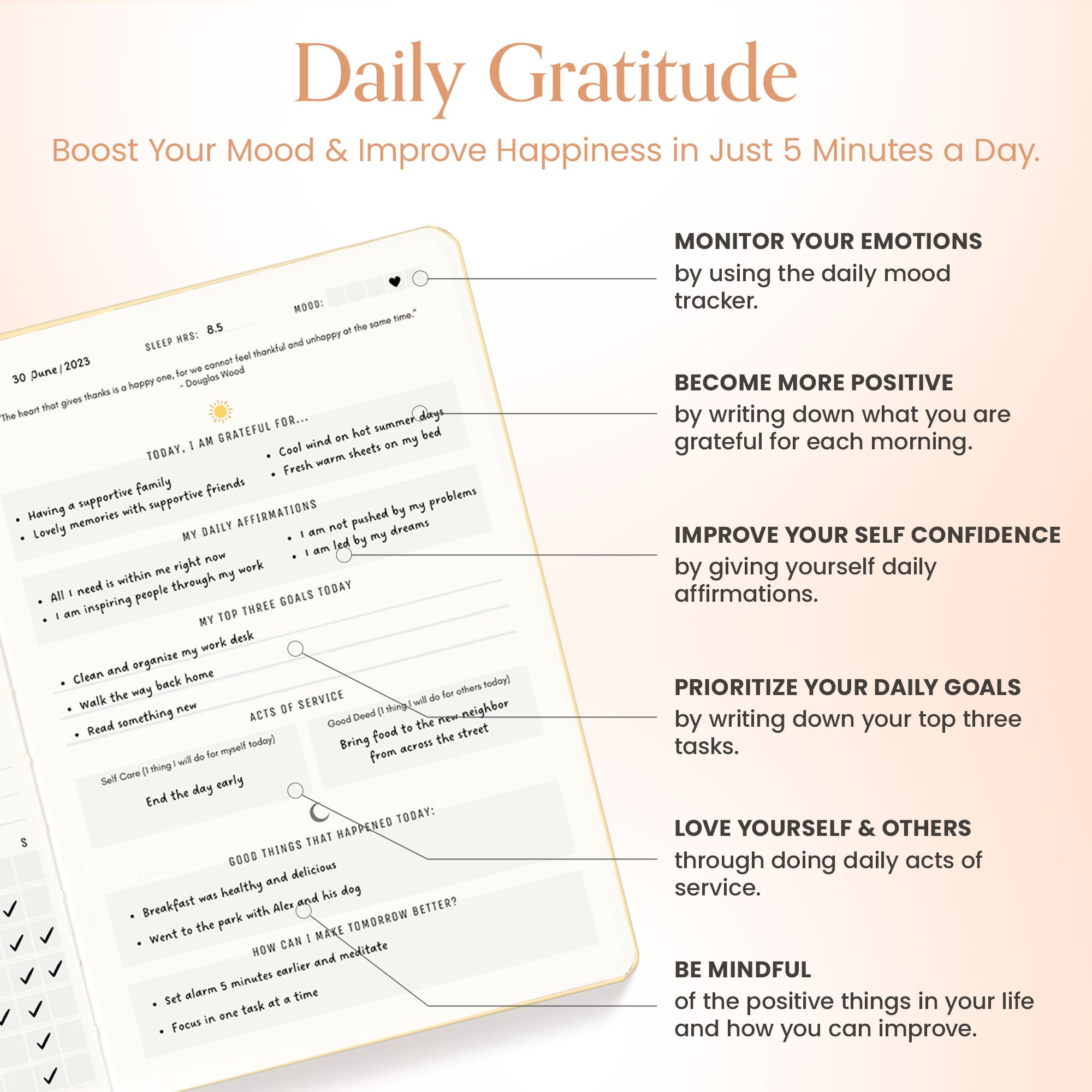 Mantra Gratitude Journal