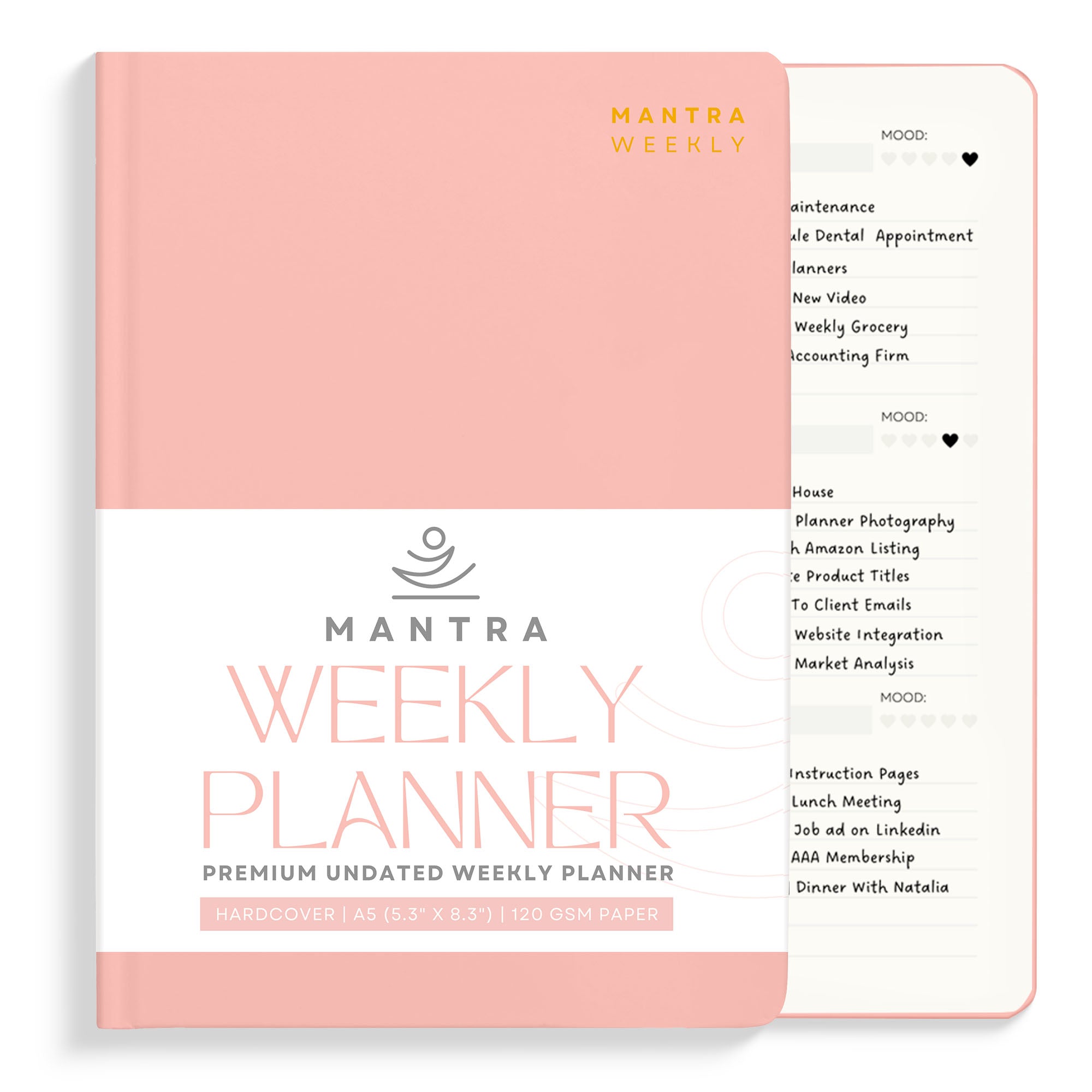 Mantra Weekly Planner (5x8)