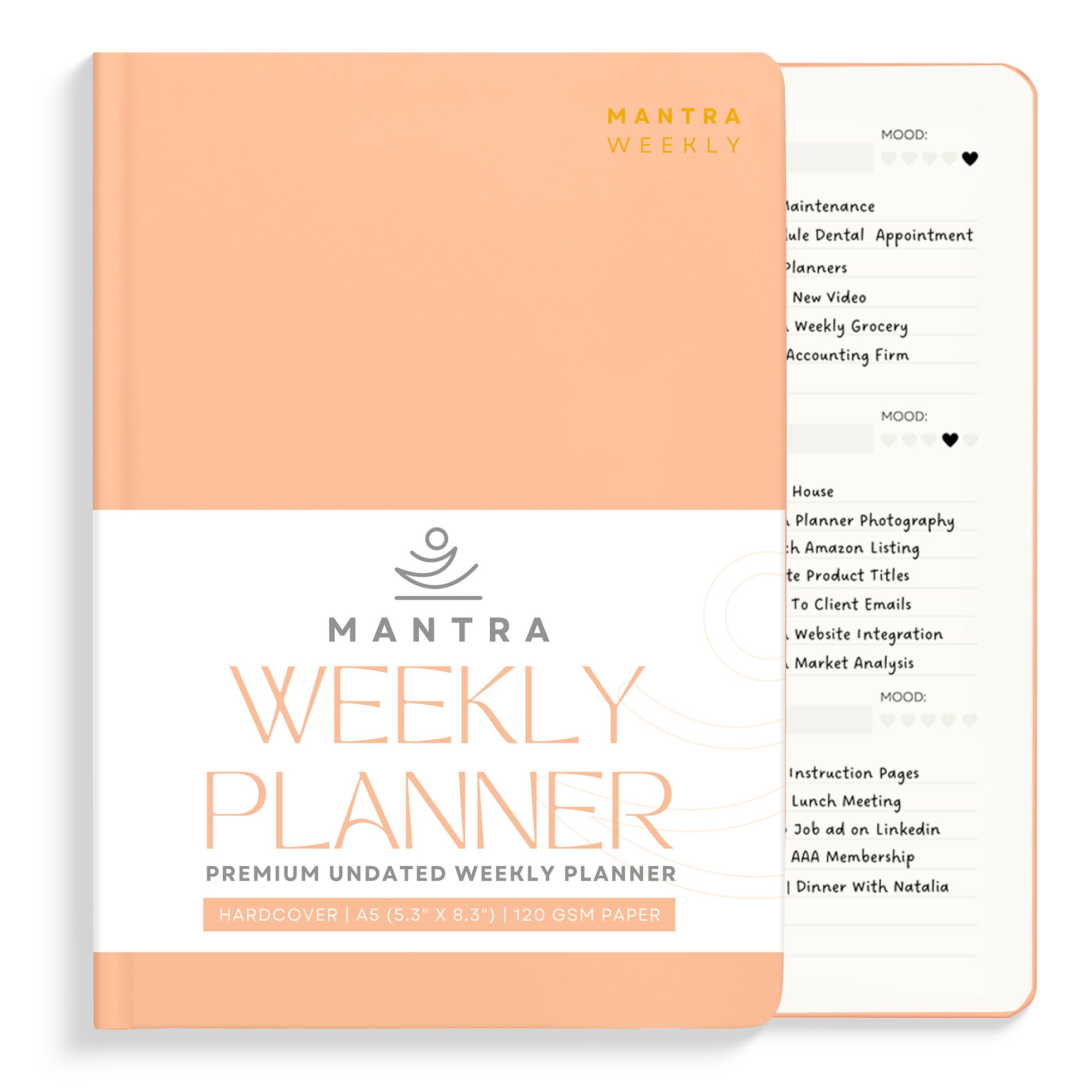 Mantra Weekly Planner (5x8)