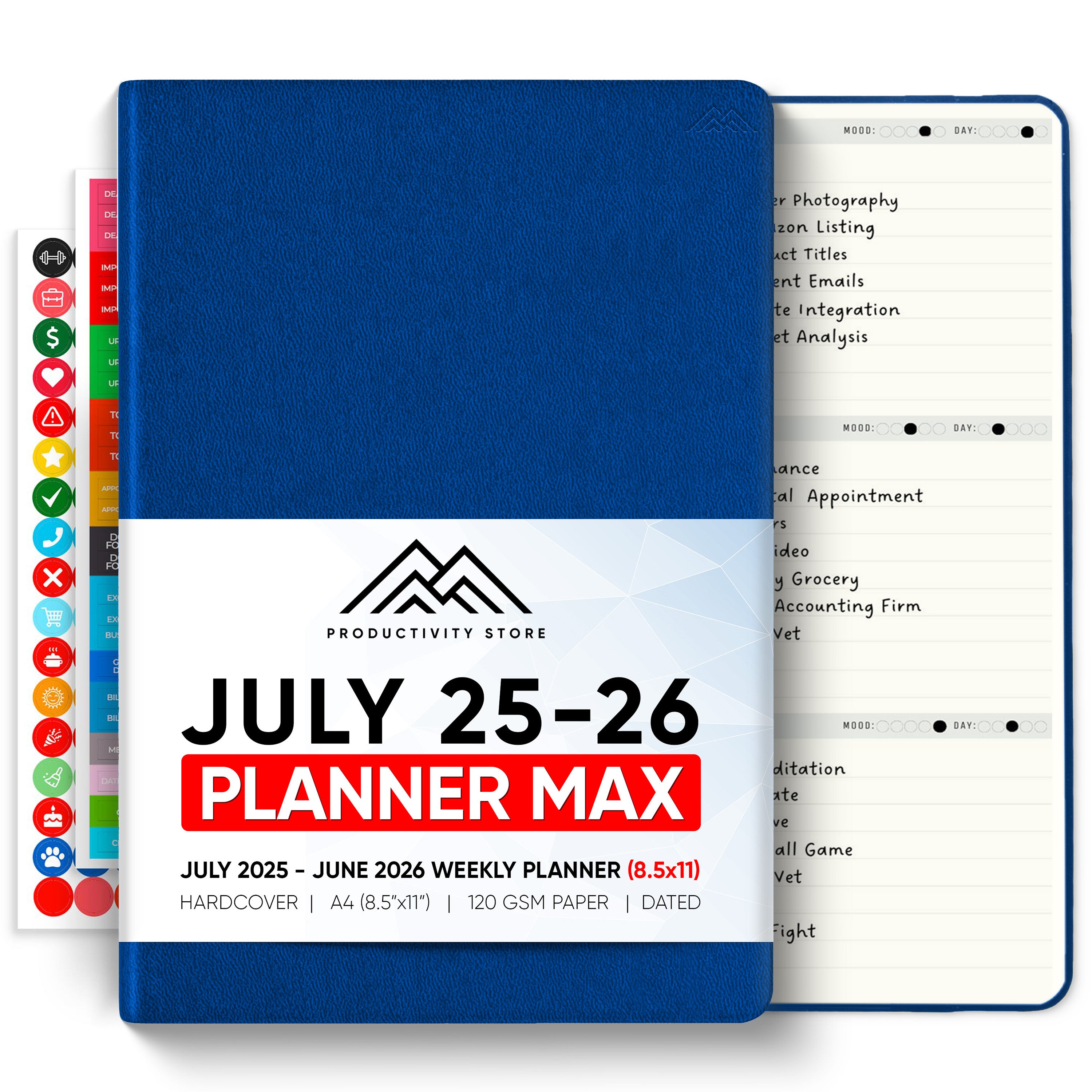 Productivity Store 2025 Planner (Planner Pro & Pro Max)