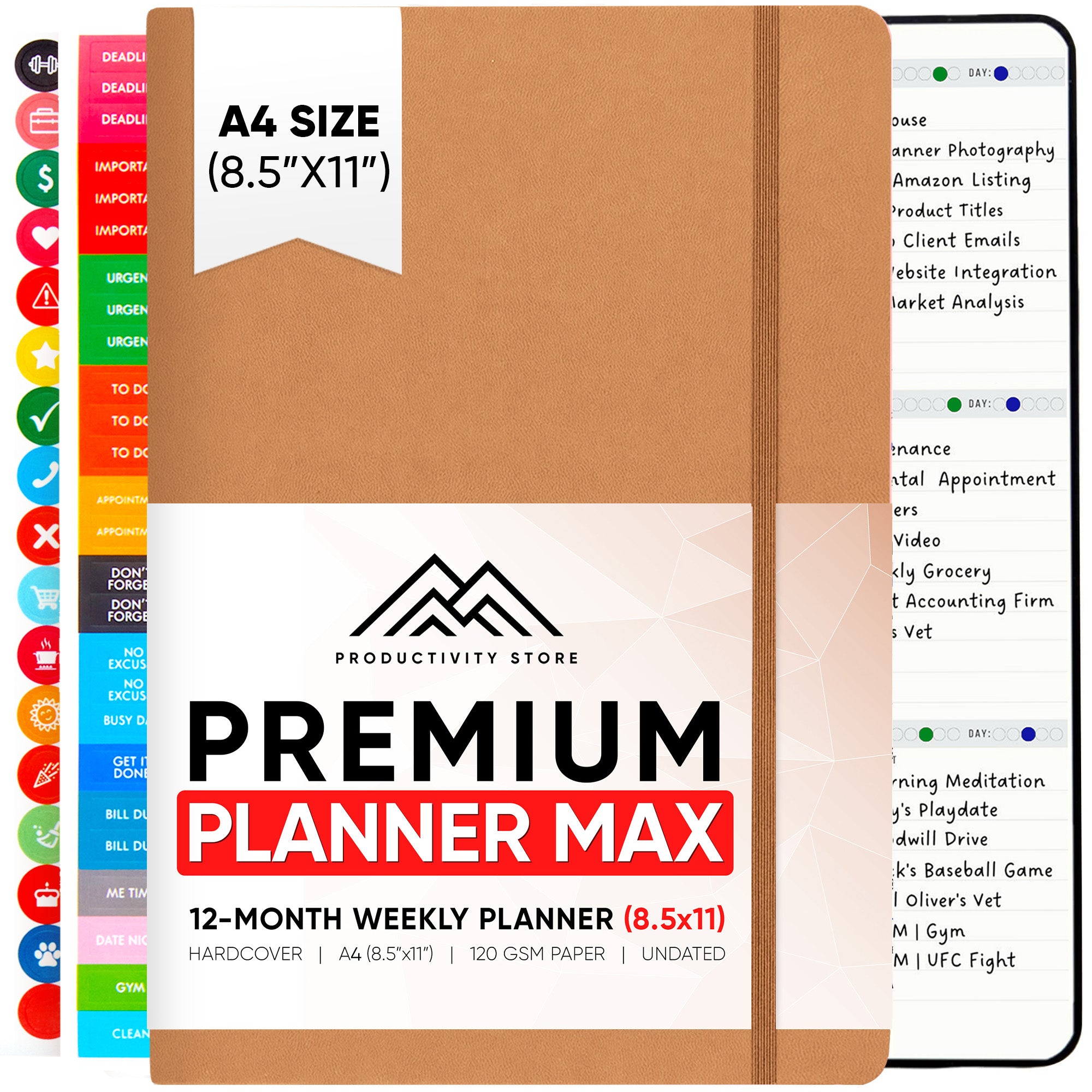 Productivity Store 2025 Planner (Planner Pro & Pro Max)