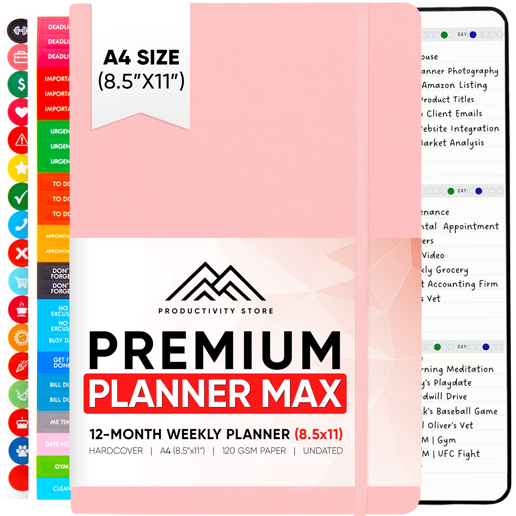 Productivity Store 2025 Planner (Planner Pro & Pro Max)