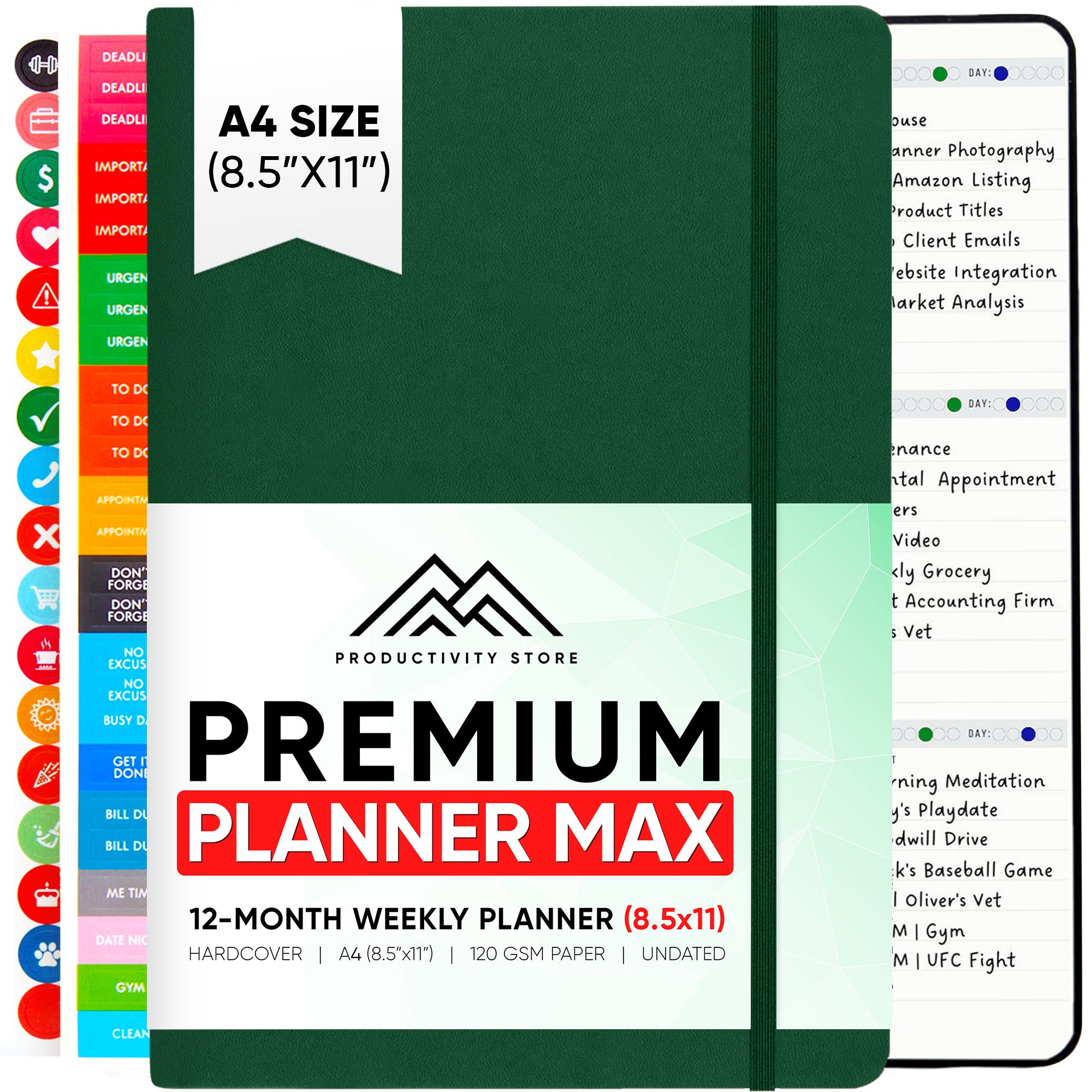 Productivity Store 2025 Planner (Planner Pro & Pro Max)
