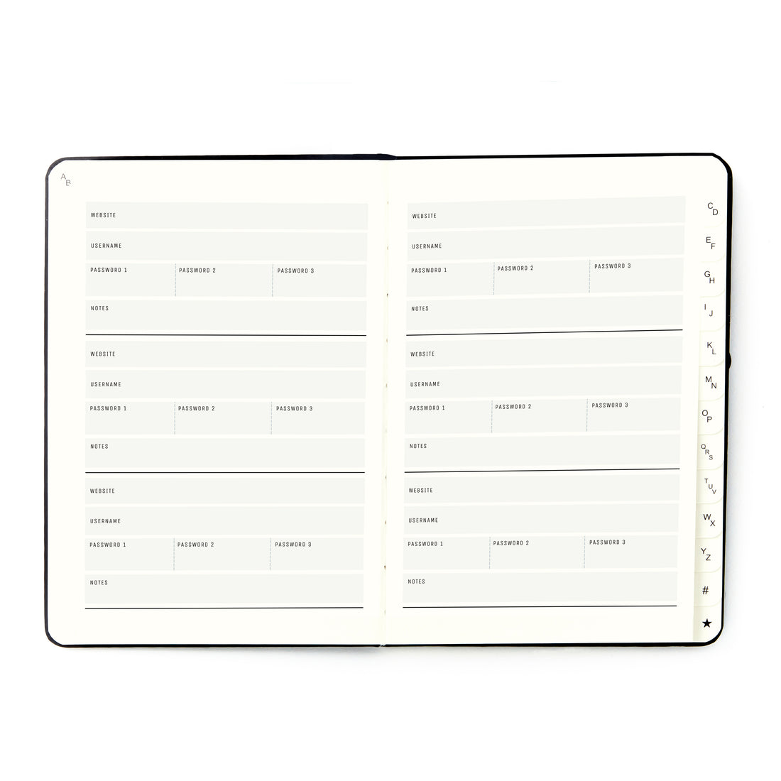 The Versatility of Password Books