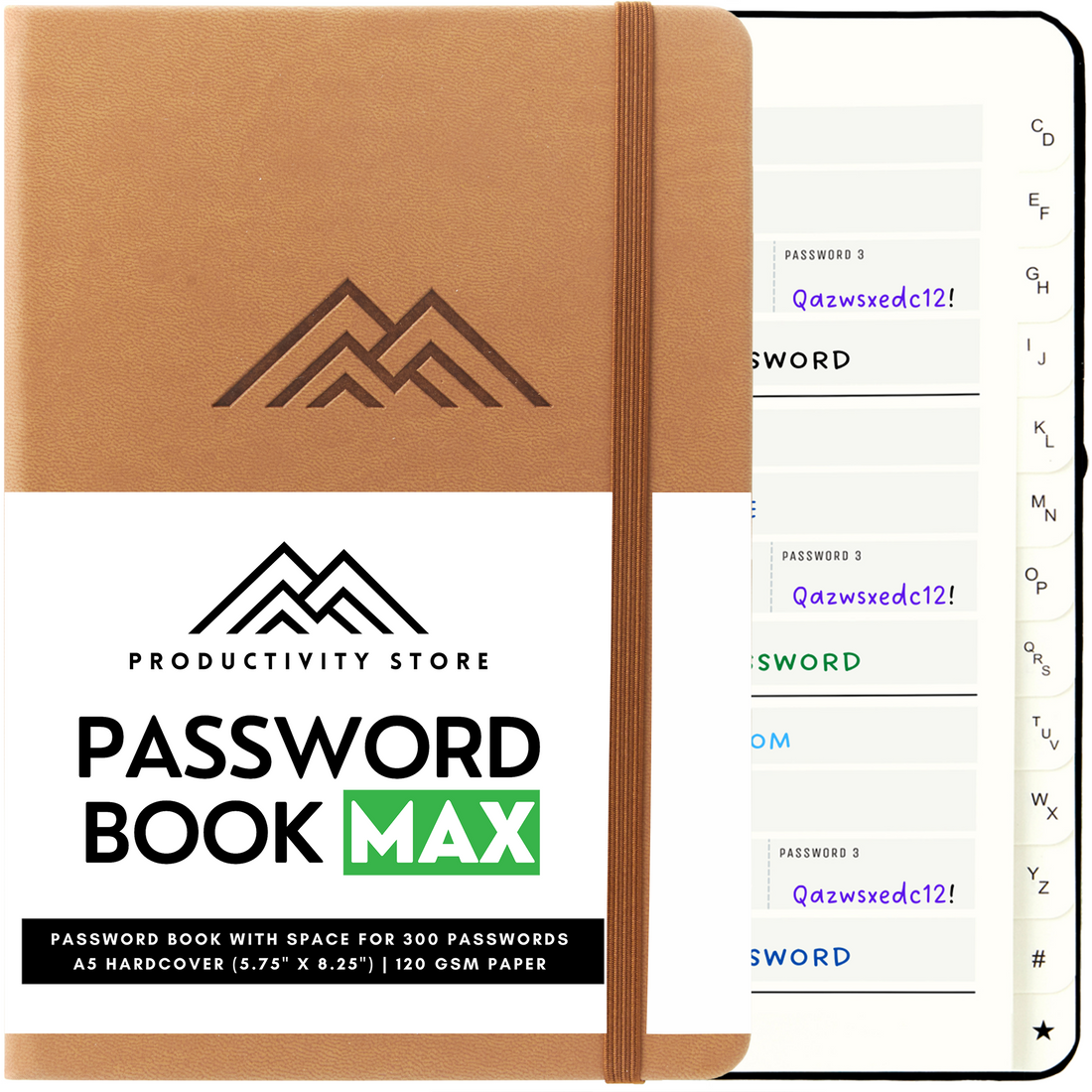 Never Forget Your Passwords Again: Easy Retrieval with a Password Keeper Book