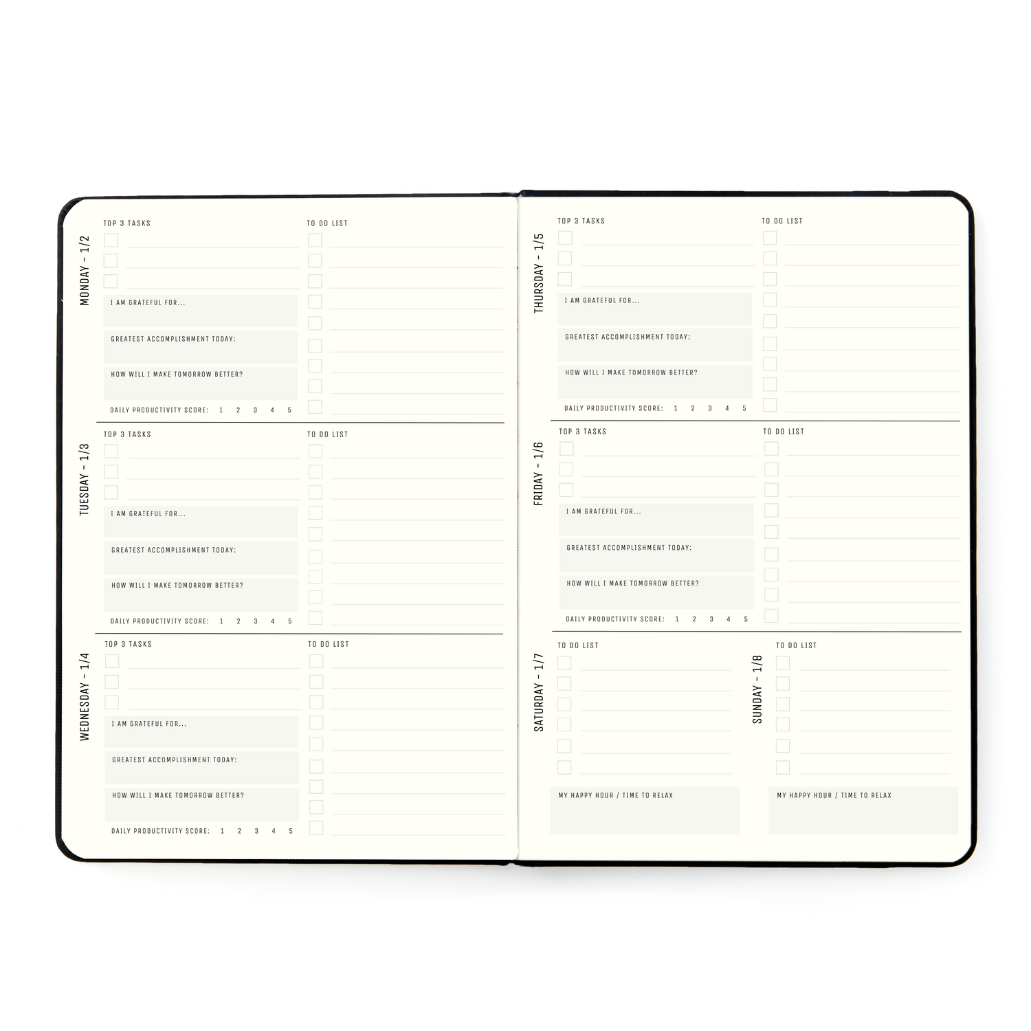 Fostering Creativity with a Productivity Planner