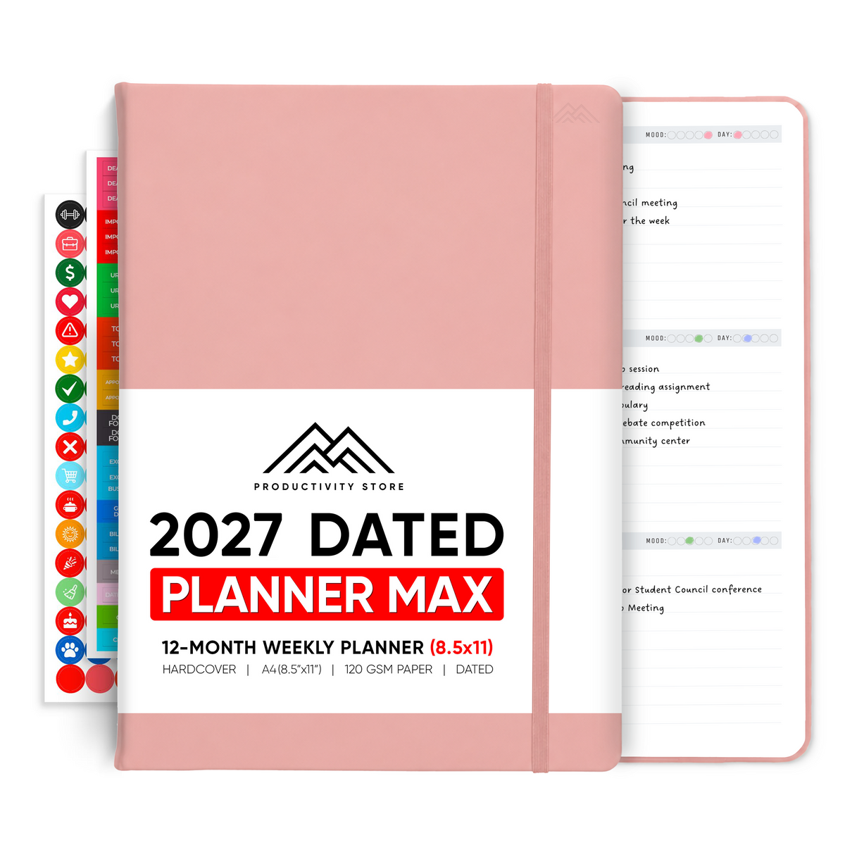 2027 Dated Weekly Planner Pro & Pro Max – Pre-Order