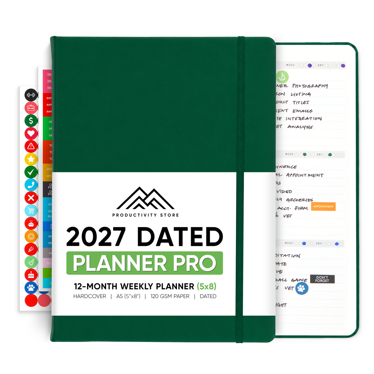 2027 Dated Weekly Planner Pro & Pro Max – Pre-Order