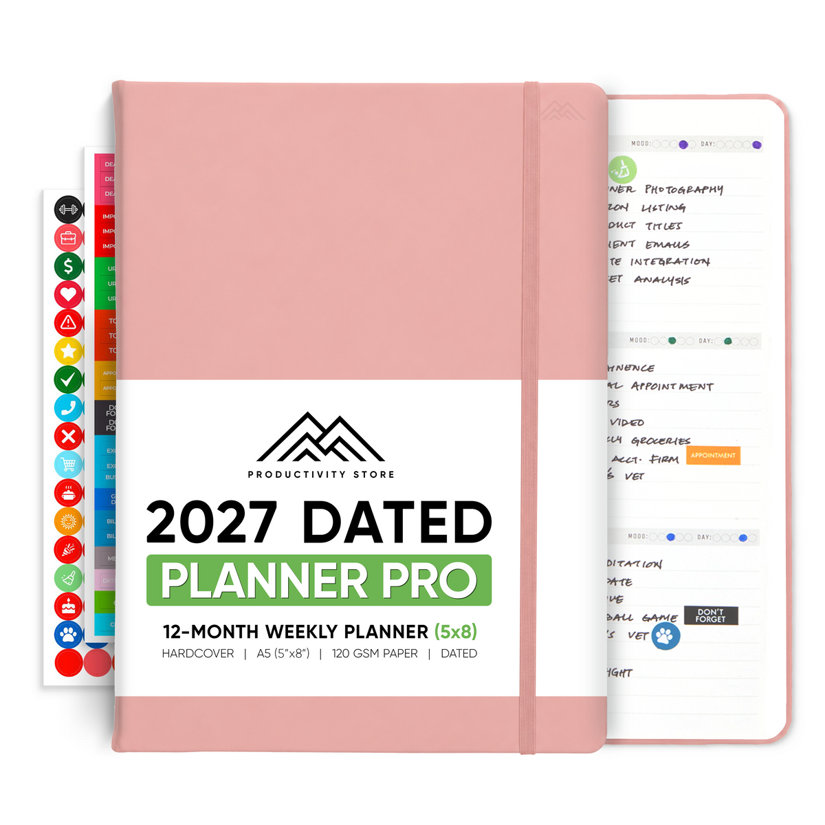 2027 Dated Weekly Planner Pro & Pro Max – Pre-Order