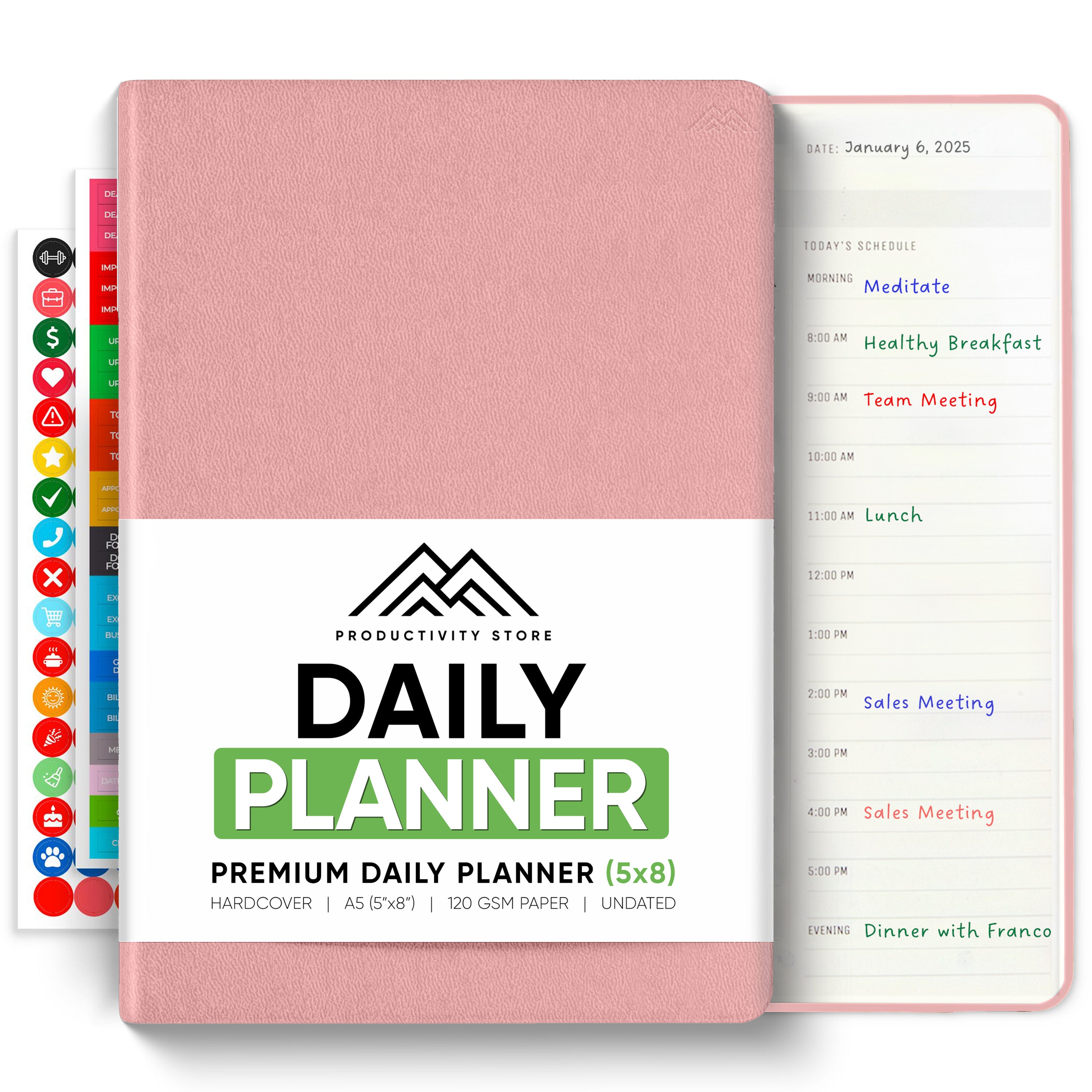 6 Month Daily Planner