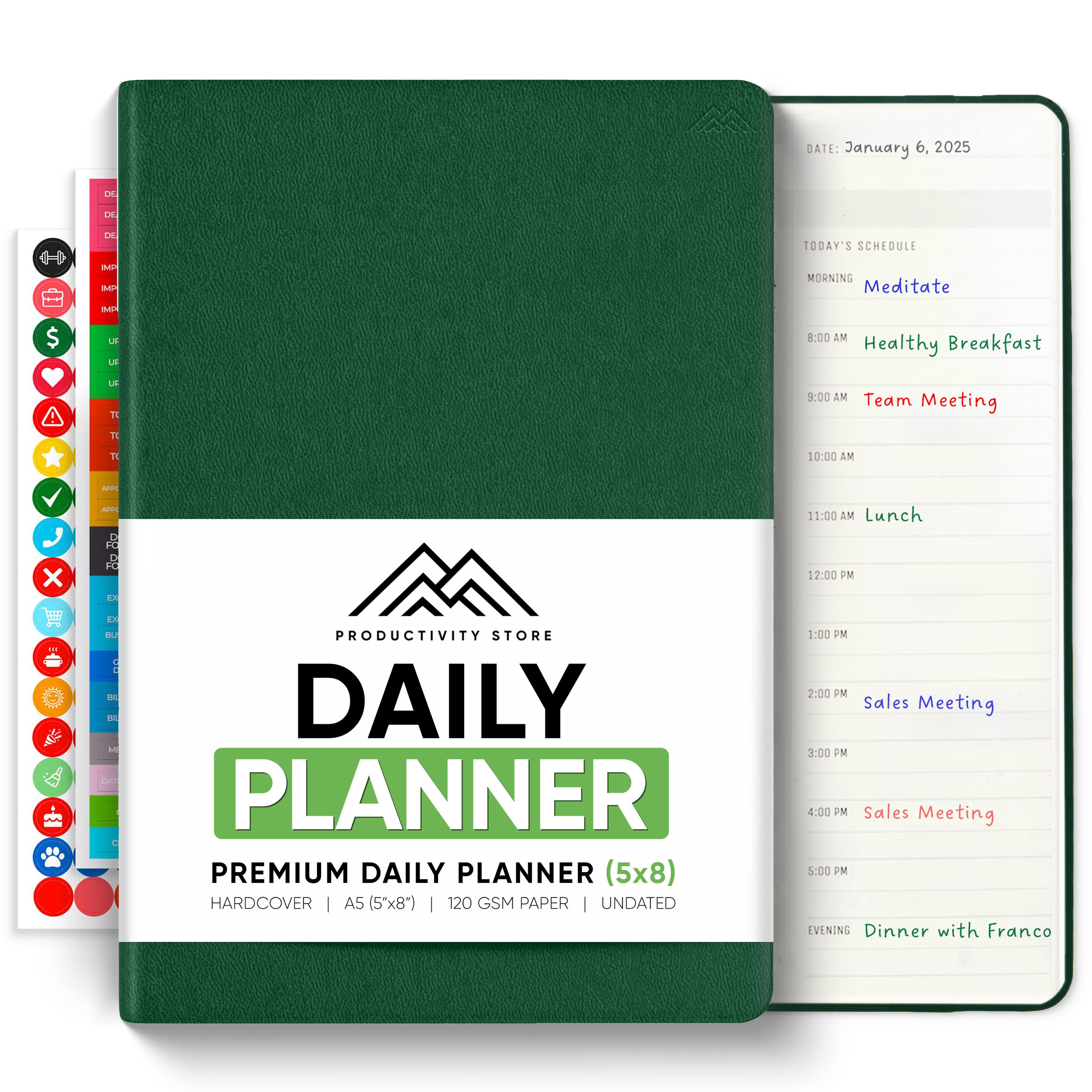 6 Month Daily Planner