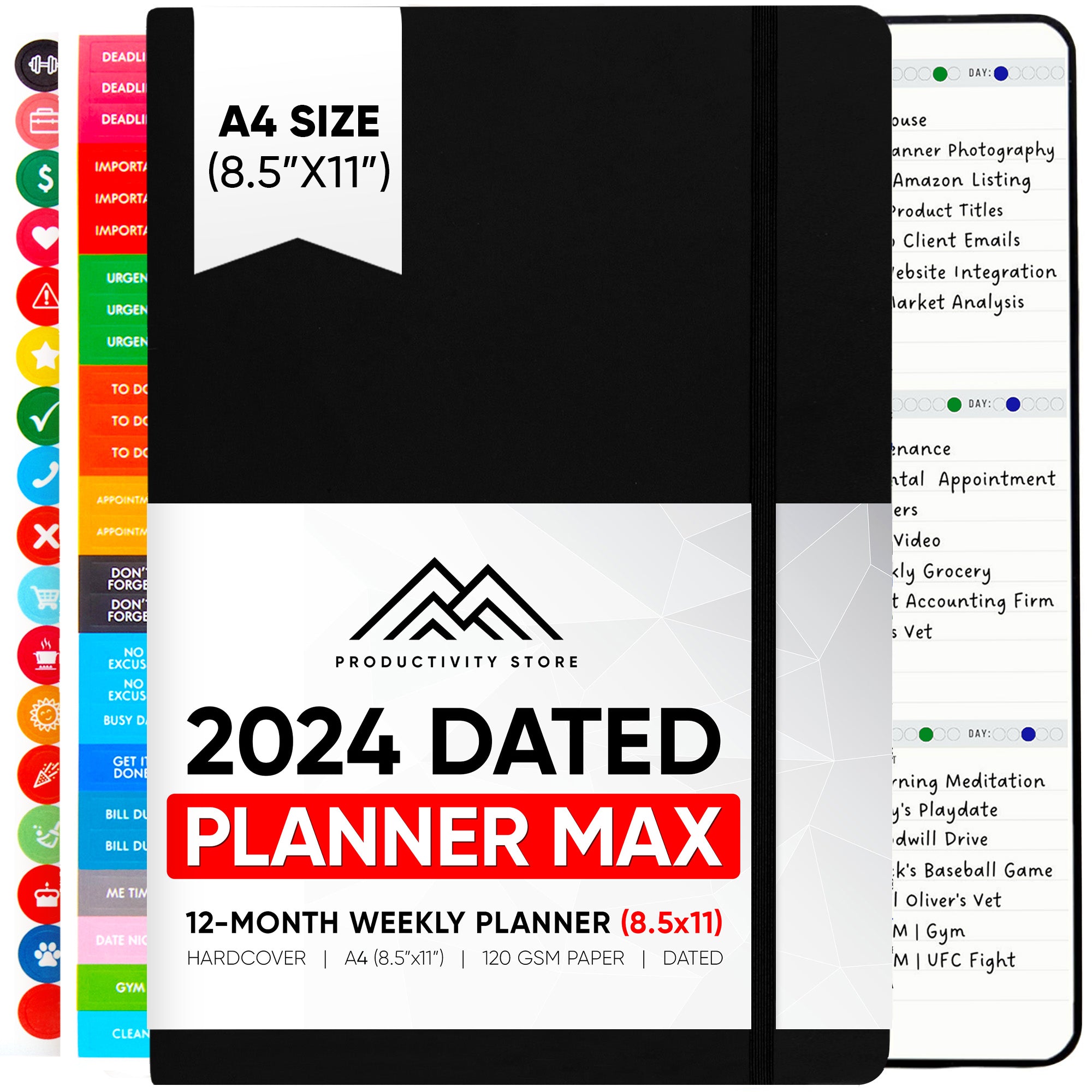 PREORDER! 2025 Productivity Store Planner Pro Max (8.5x11)