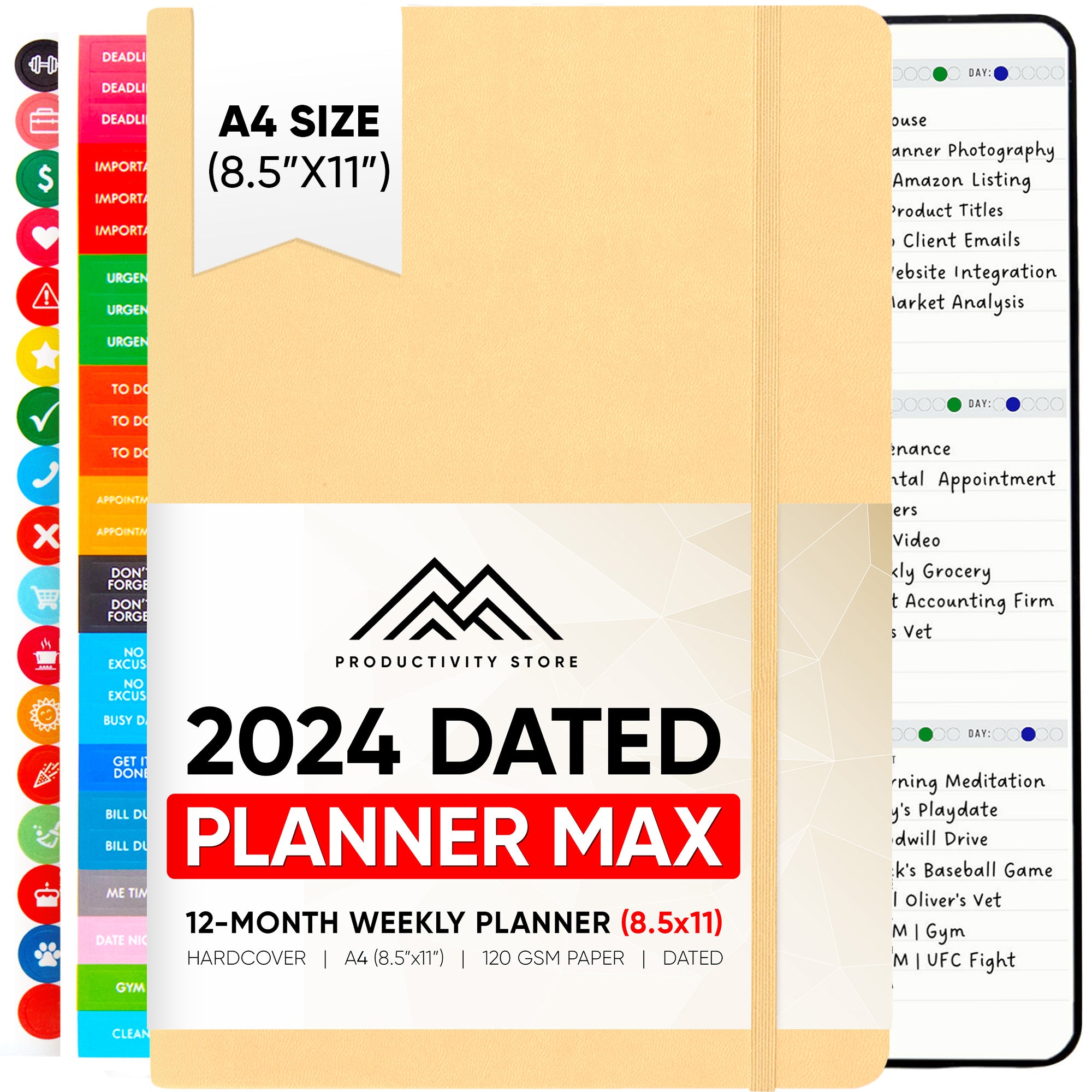 Productivity Store 2025 Planner (Planner Pro & Pro Max)