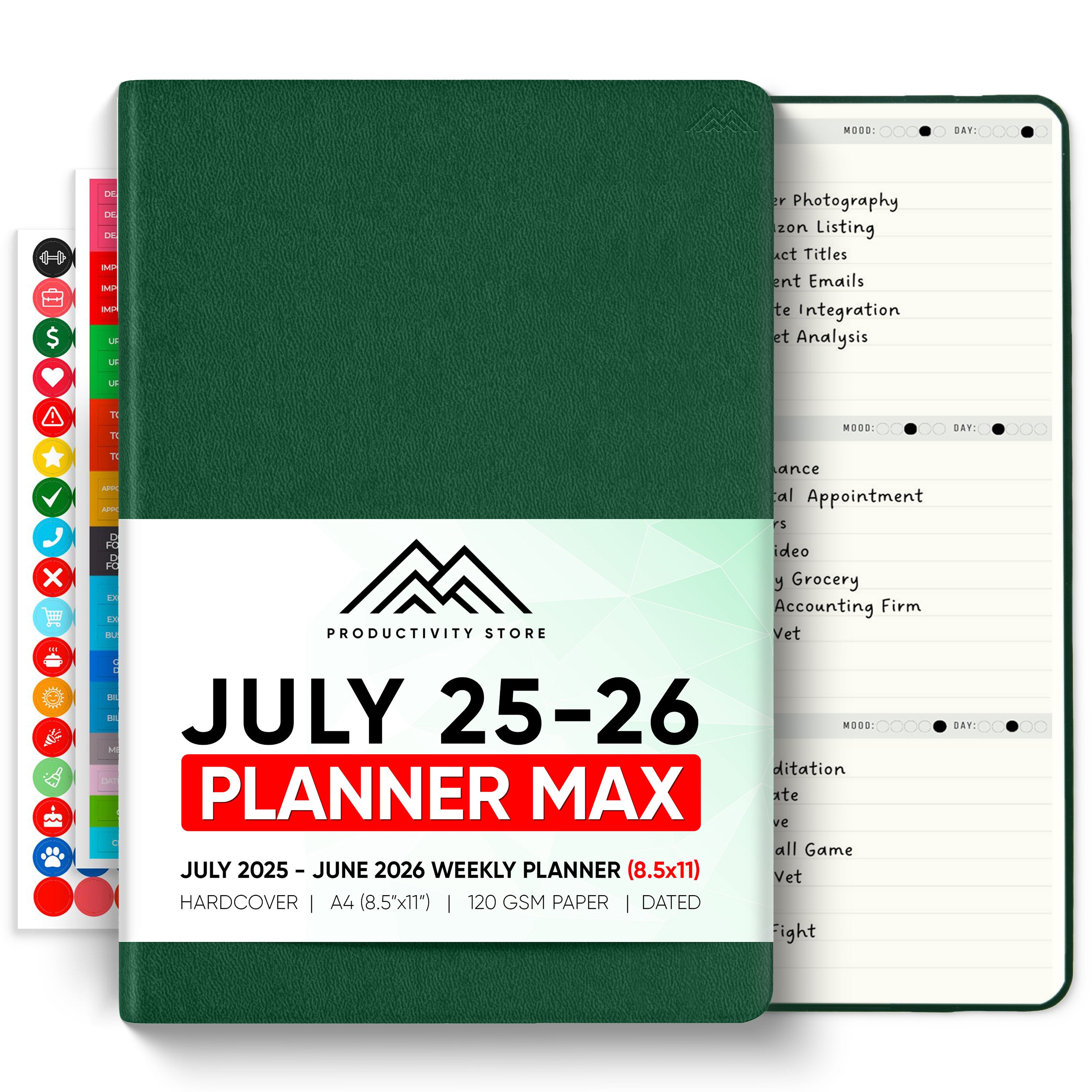 Productivity Store 2026 Planner (Planner Pro & Pro Max)