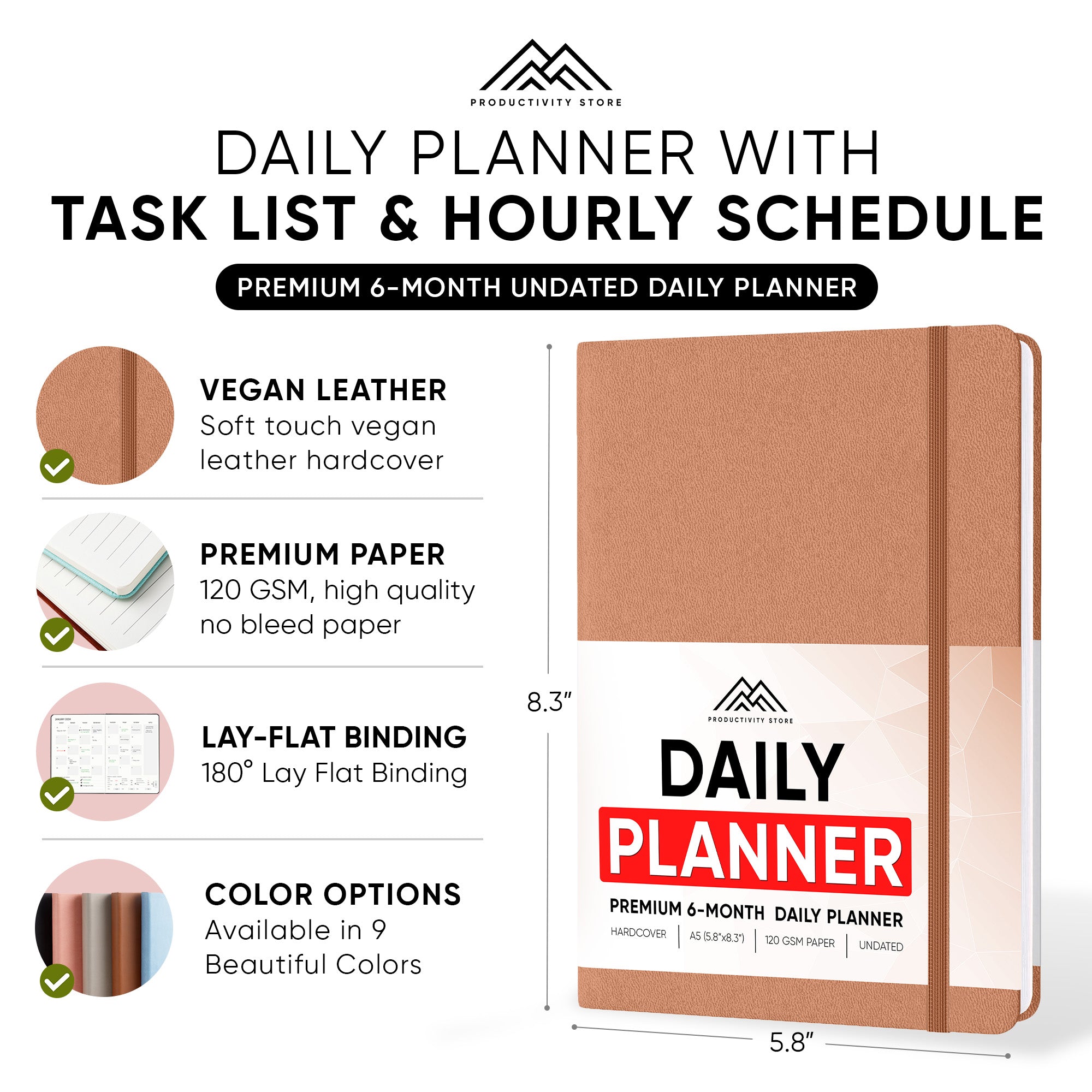 6 Month Daily Planner