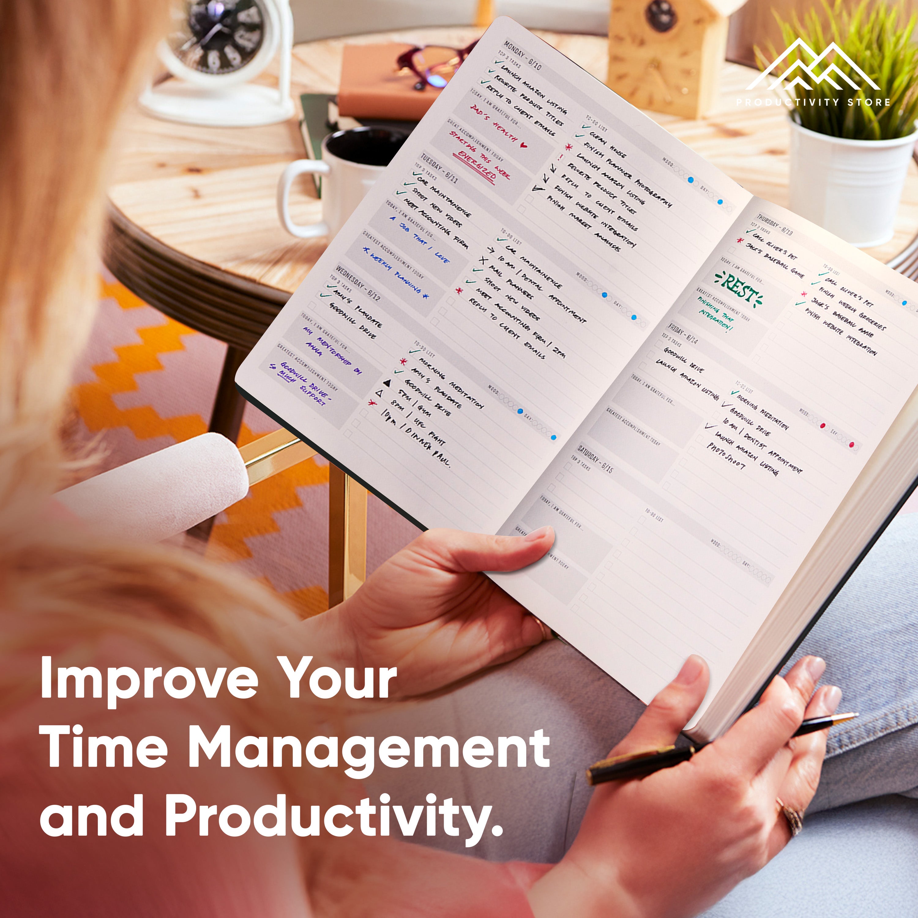 2026 Productivity Store Dated Planner Pro Max (8.5x11) and Dated Planner Pro (5.8” x 8.3”) PREORDER!