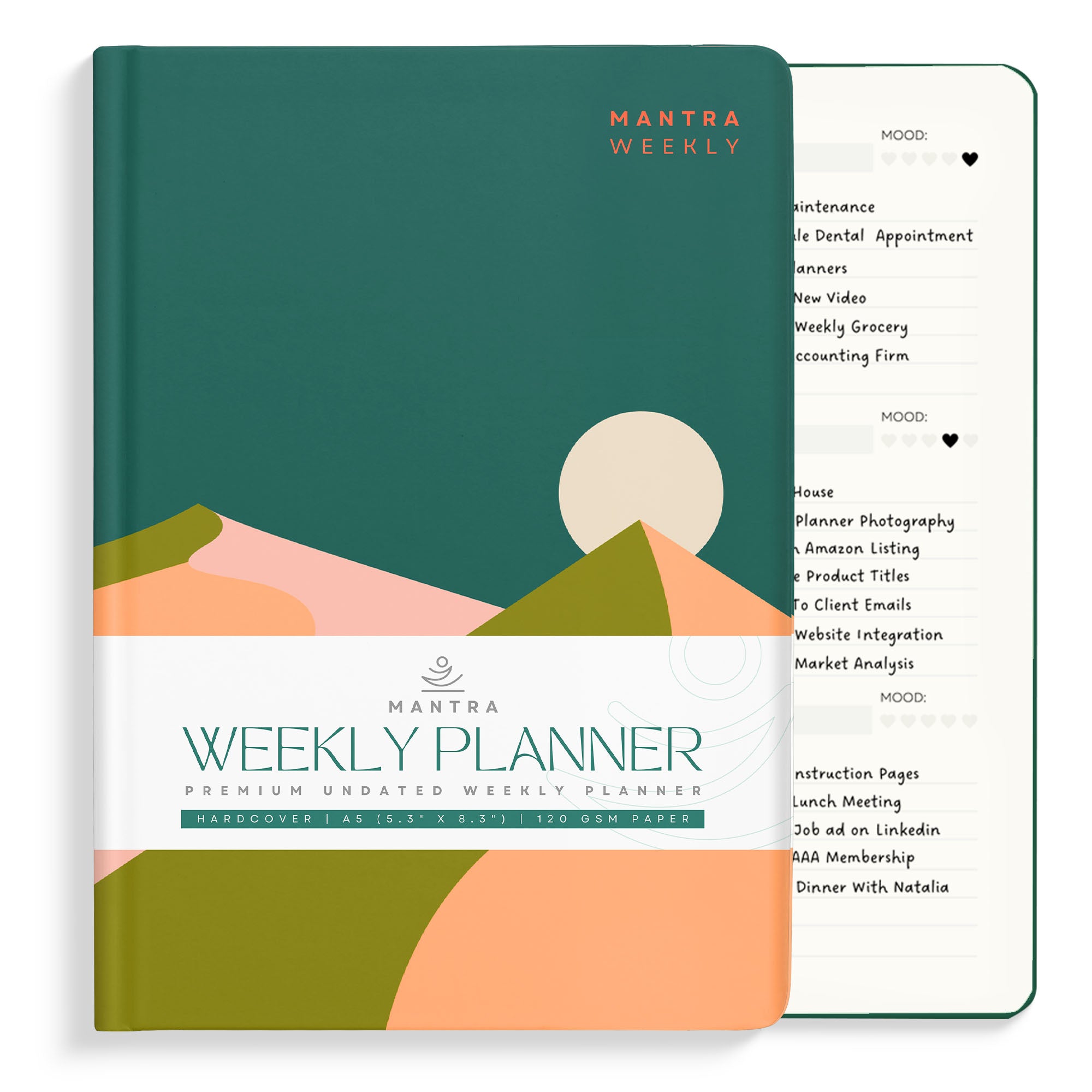 Mantra Weekly Planner (5x8)