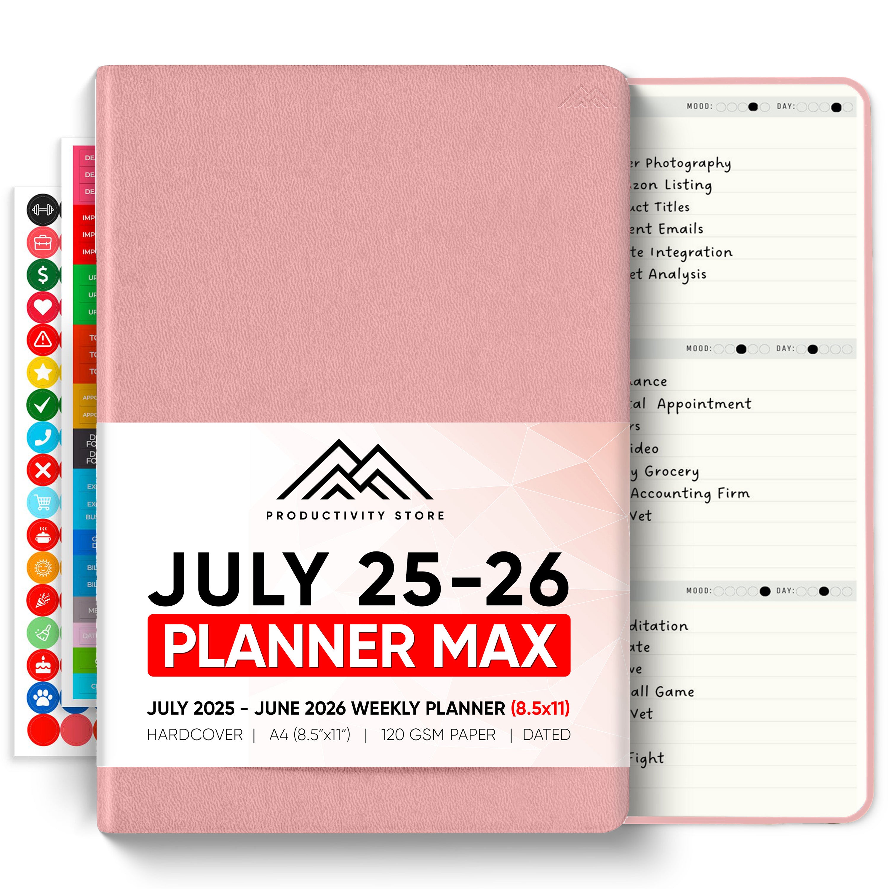 Productivity Store 2026 Planner (Planner Pro & Pro Max)