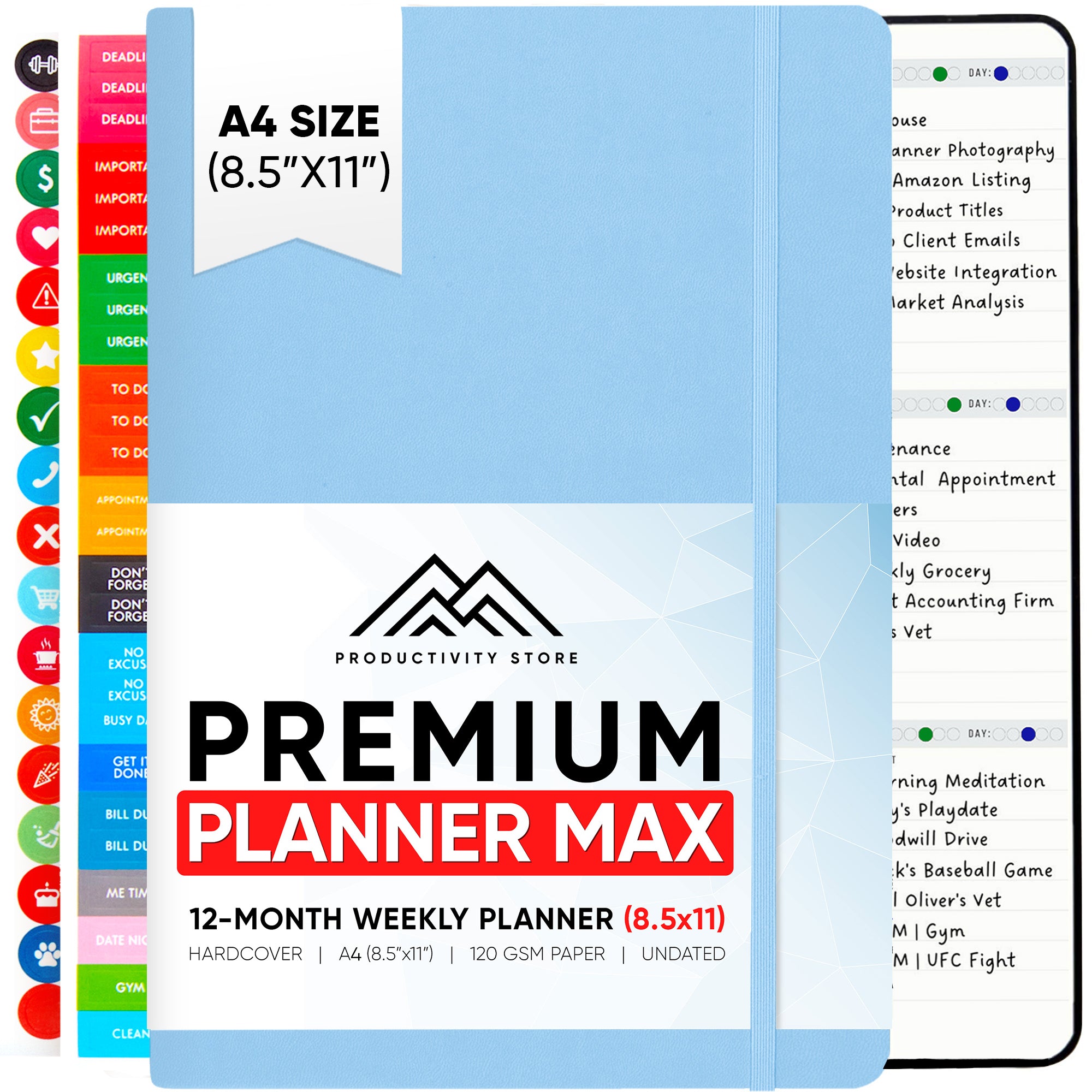 PREORDER! 2025 Productivity Store Planner Pro Max (8.5x11)