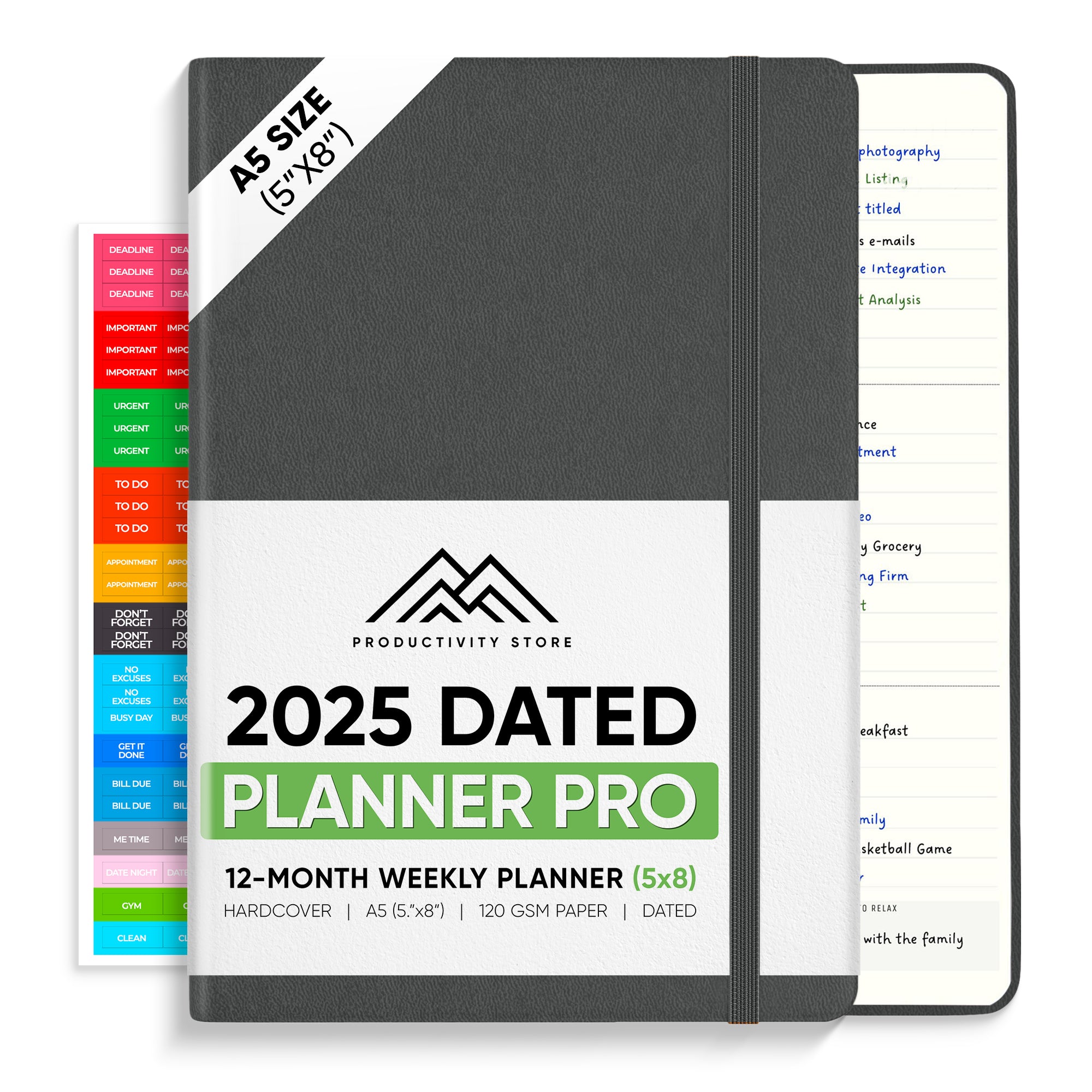 Productivity Store 2025 Planner (Planner Pro & Pro Max)