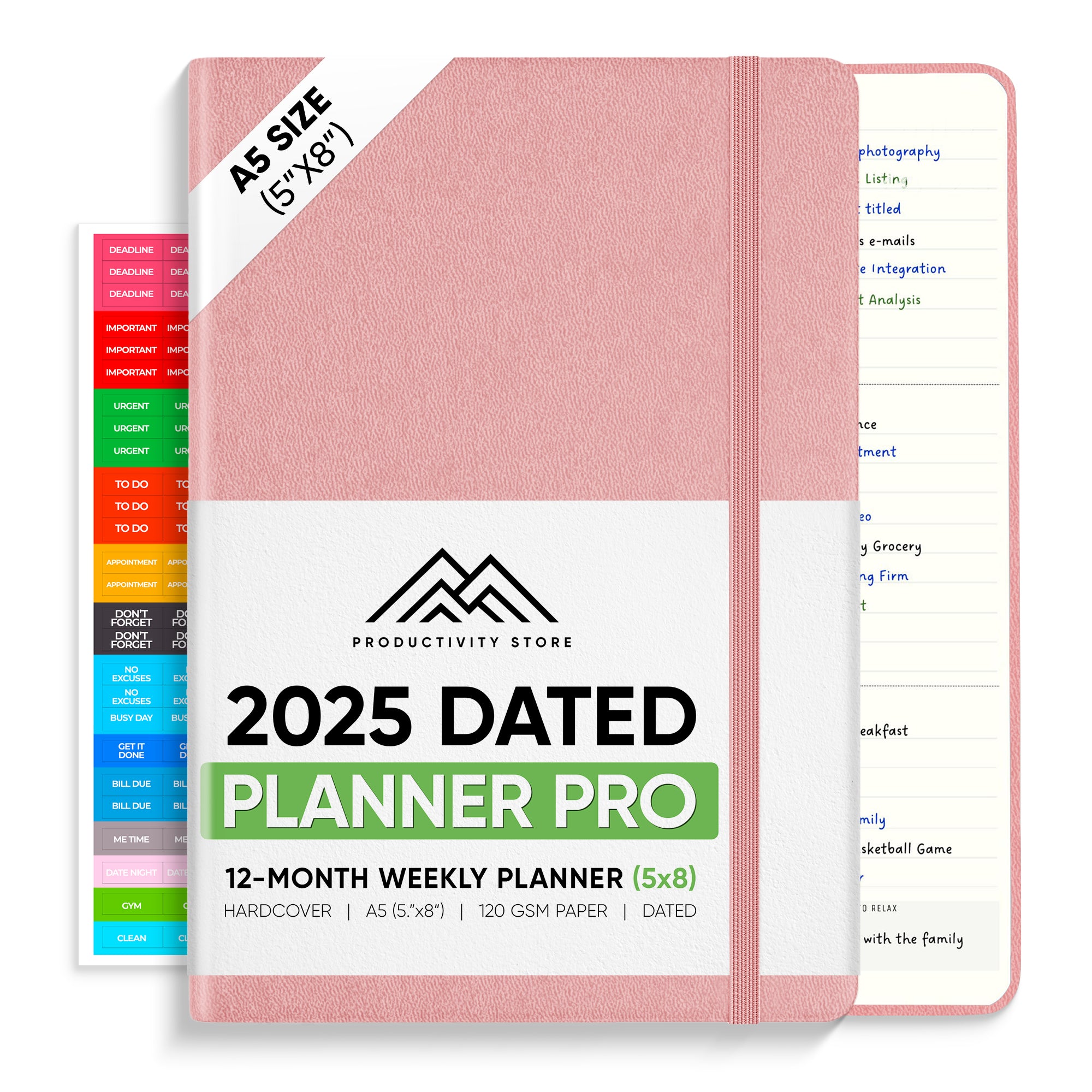 Productivity Store 2025 Planner (Planner Pro & Pro Max)