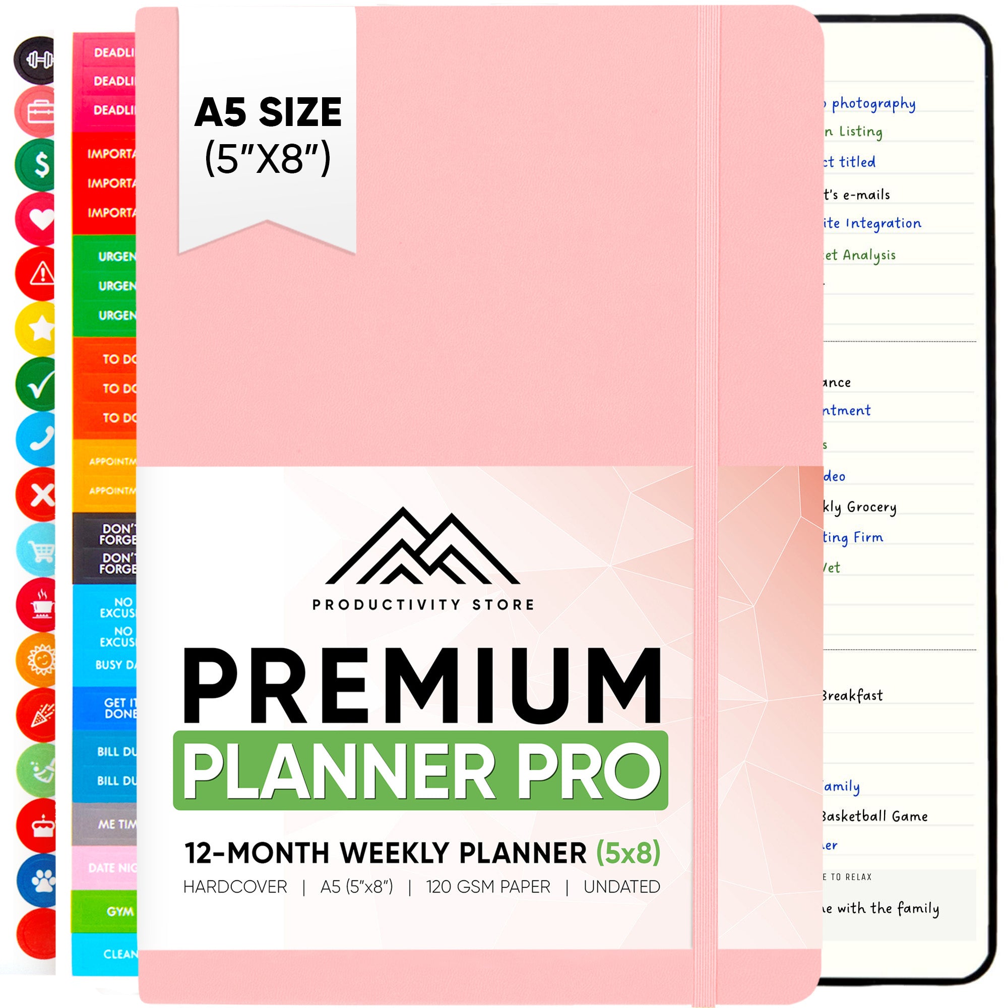 Productivity Store 2025 Planner (Planner Pro & Pro Max)