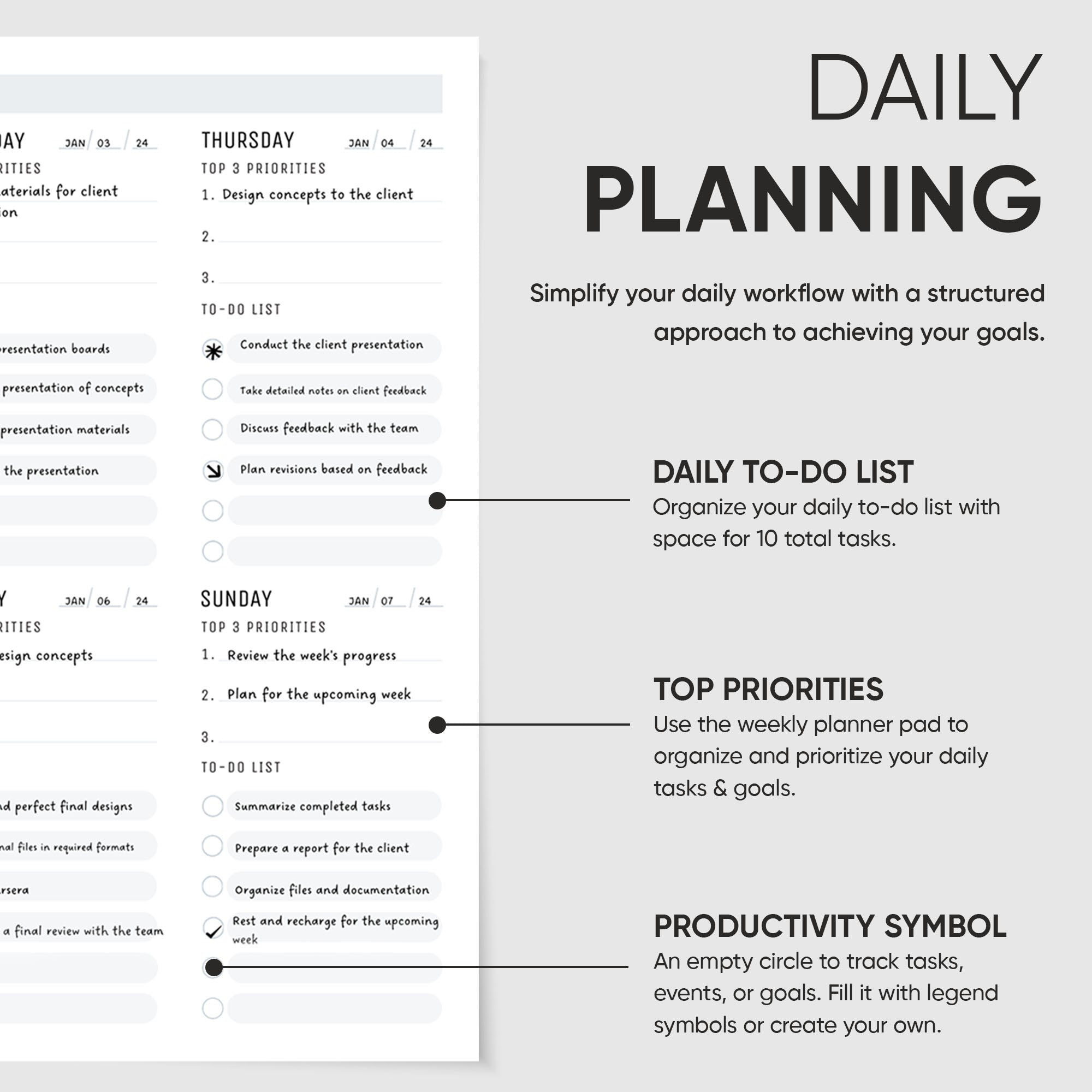 Planner Pad