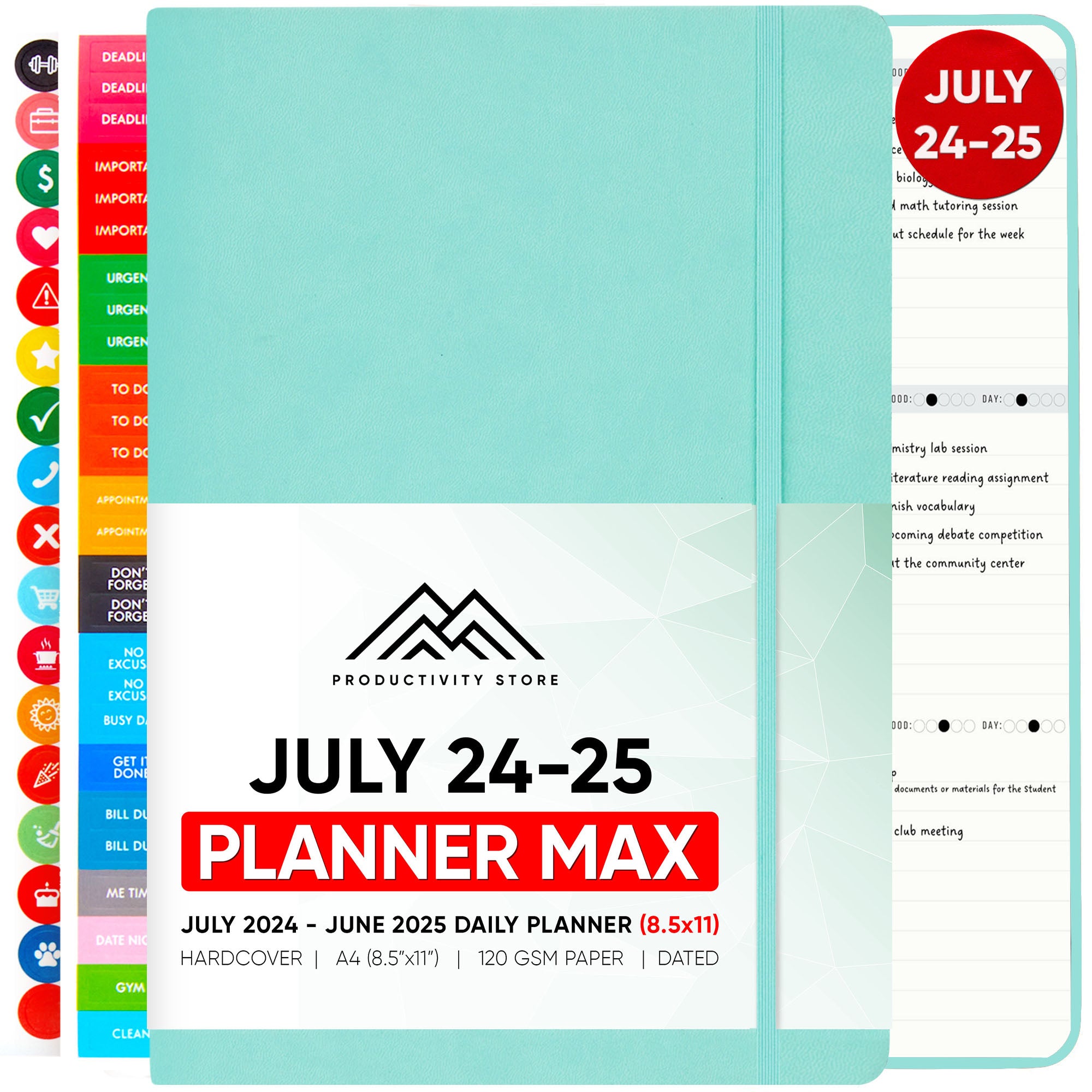 PREORDER! 2025 Productivity Store Planner Pro Max (8.5x11)