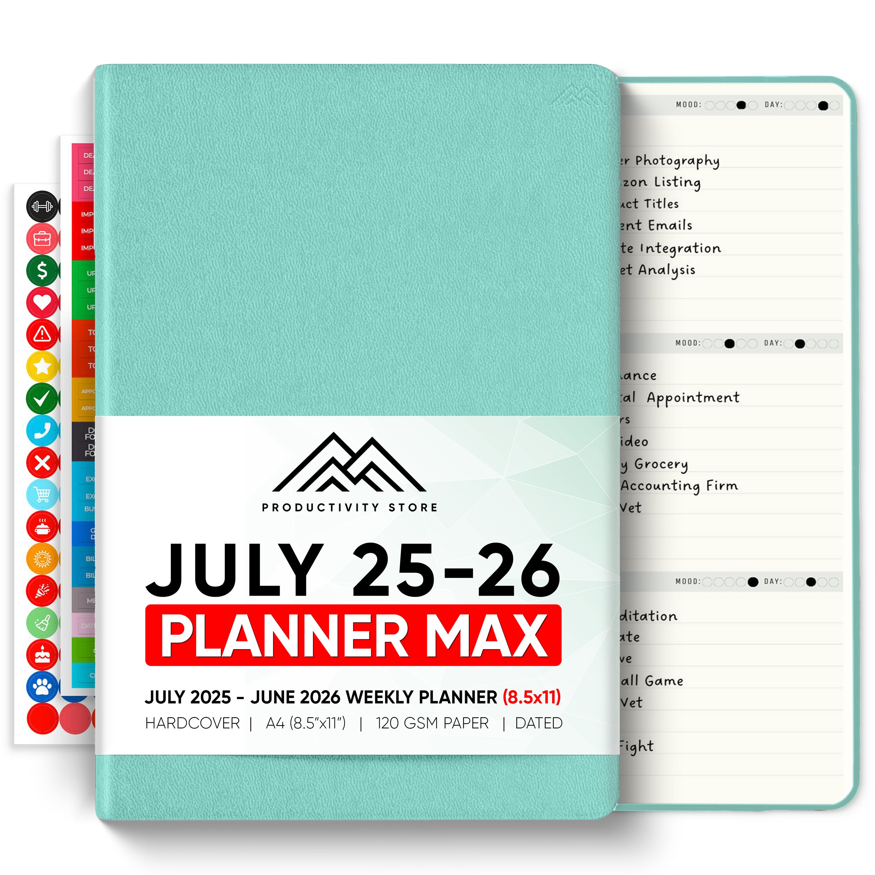 Productivity Store 2026 Planner (Planner Pro & Pro Max)